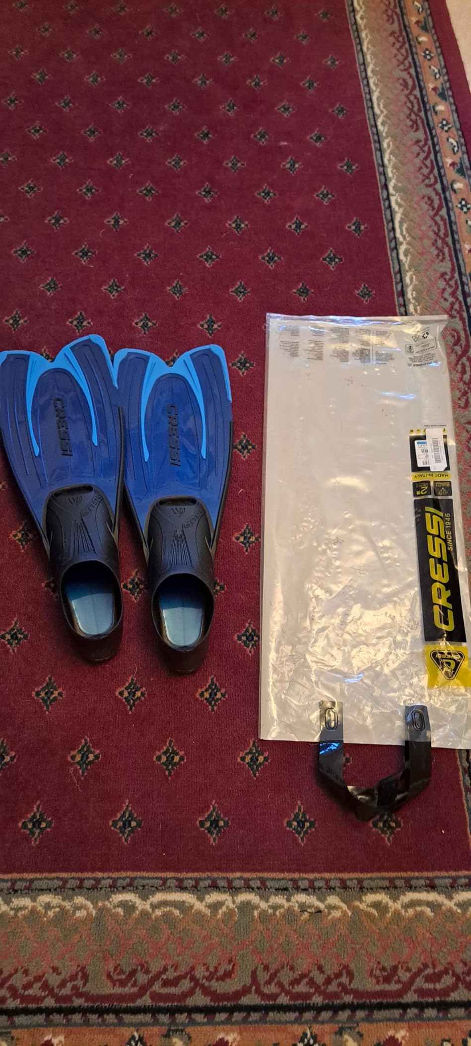 Cressi Agua Full Foot Pocket Fins customer photo 1
