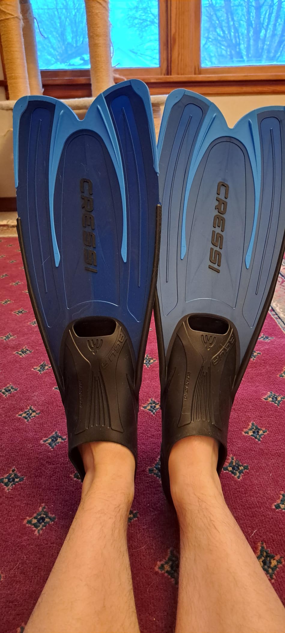 Cressi Agua Full Foot Pocket Fins customer photo 2