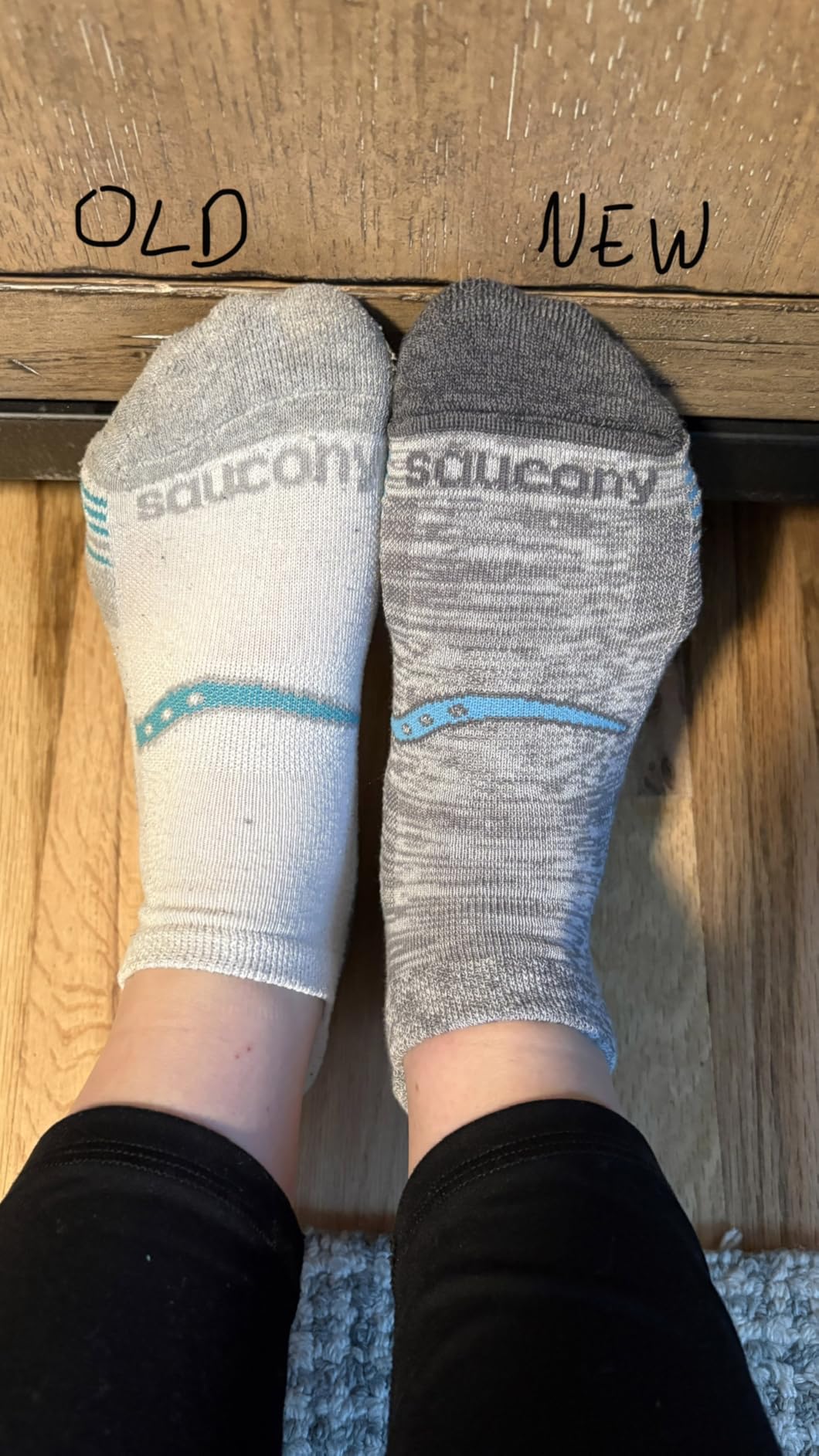 Women's RunDry Performance Heel Tab Athletic Socks, Available in S-L (8, 16, 24 Pairs) customer photo 2