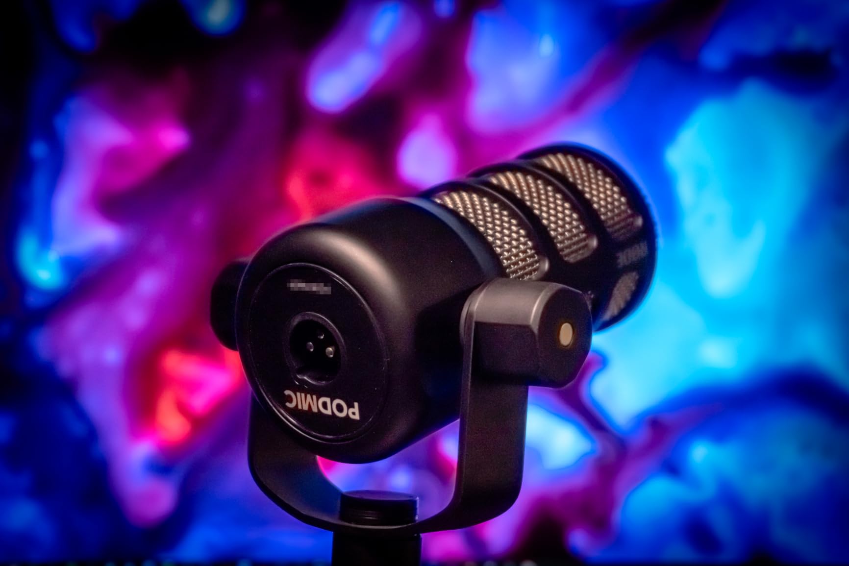 Rode PodMic Cardioid Dynamic Broadcast Microphone - XLR Output ONLY, Requires Audio Interface (RODECaster or similar). For USB Plug-and-Play, see PodMic USB. customer photo 2