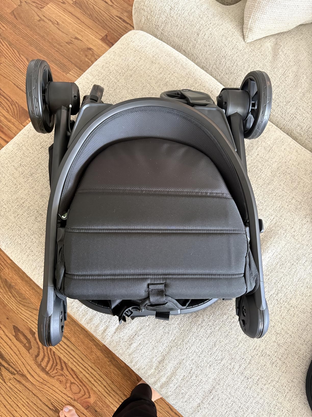 Baby Jogger City Tour 2 Carry-On Approved Travel Stroller, Ultra-Compact Baby Stroller, Lightweight, Easy Fold, Baby Travel Essential, Pitch Black customer photo 1