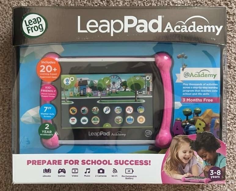 LeapFrog LeapPad Academy Kids Learning Tablet, educational apps and content pre-loaded customer photo 1