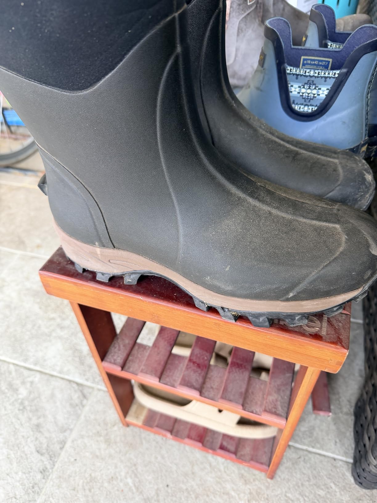 TIDEWE Rubber Neoprene Boots Men And Women customer photo 2