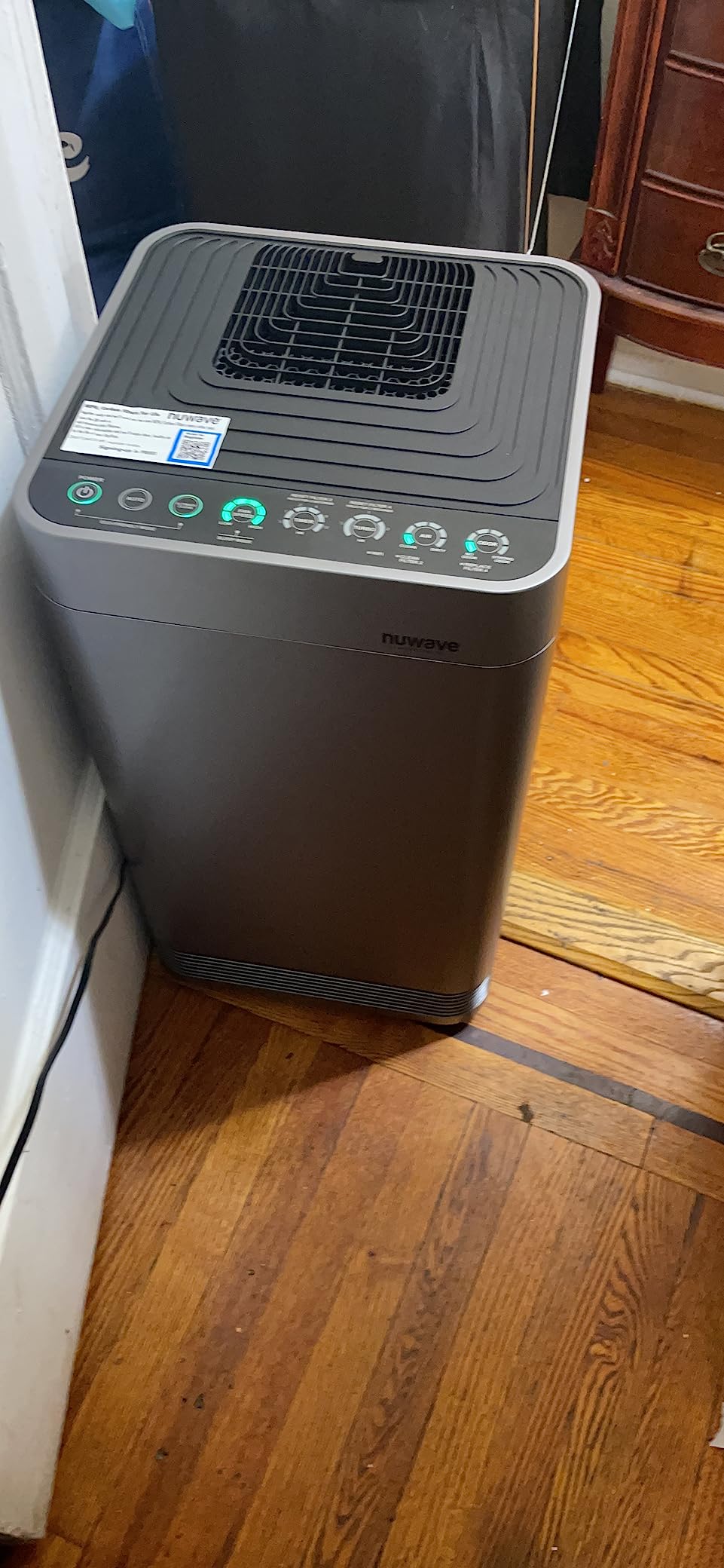 Nuwave Whole House Air Purifiers, Oxypure Smart Air Purifier with 5 Stage Tower Structure Air Filter, Air Quality & Odor Sensors customer photo 1