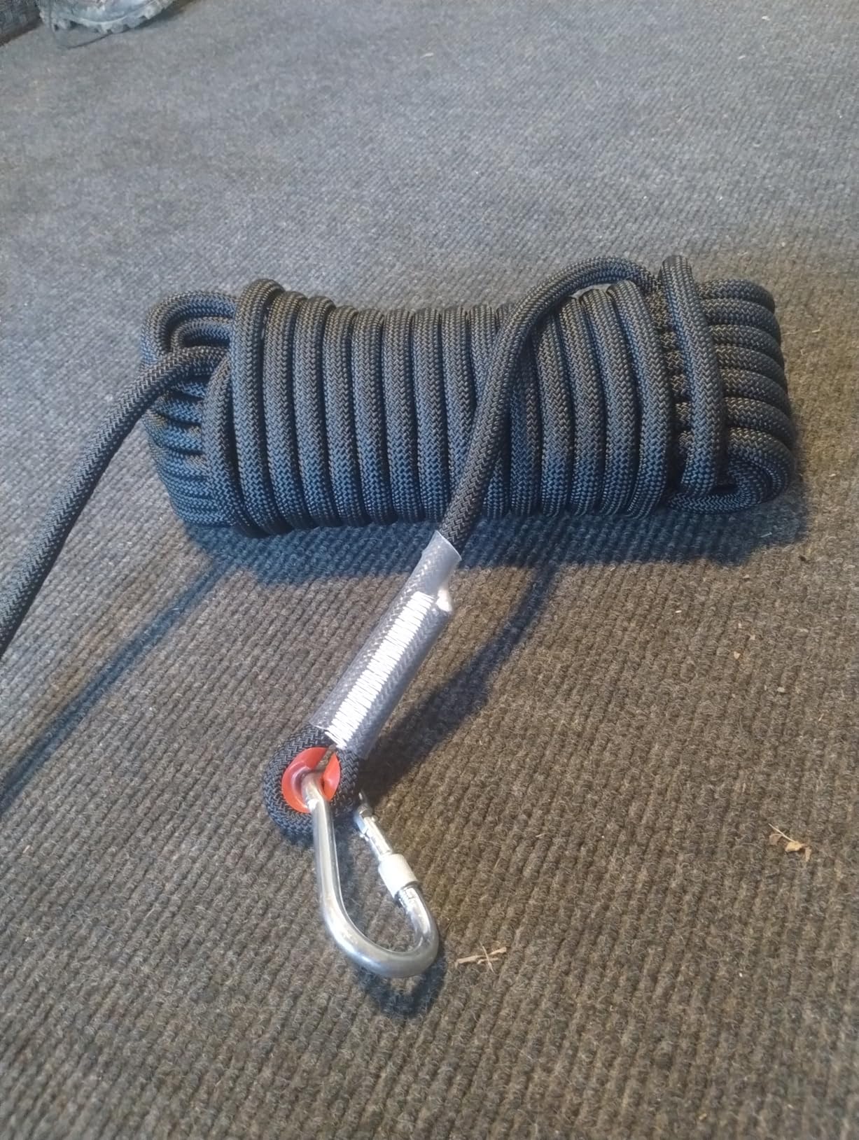 Static Climbing Ropes 35FT,50FT,100FT,150FT,200FT,250FT (Diam 10mm,16mm) customer photo 1