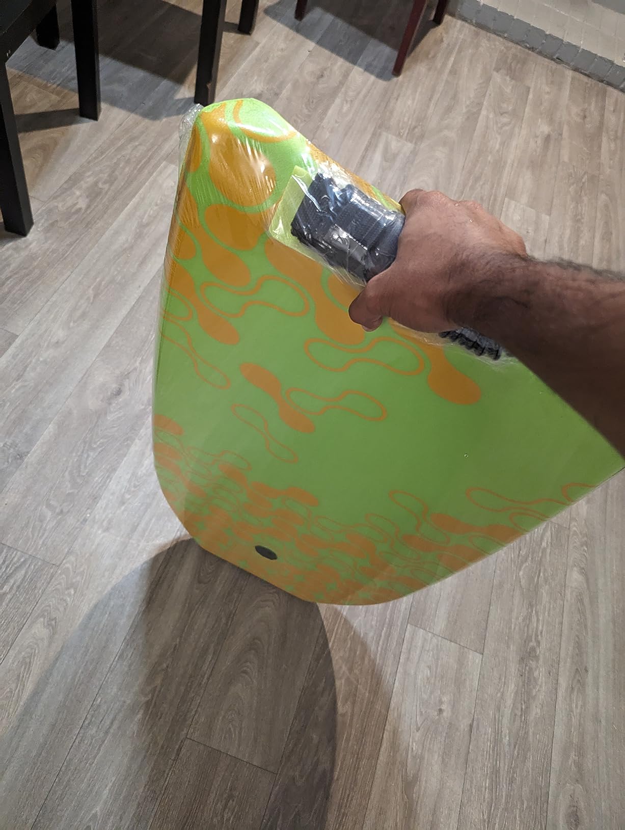 BPS New Zealand 'Shaka' Body Board for All Wave Conditions - Lightweight with EPS Core, HDPE Slick Bottom, Body Boards for Beach with Wrist Leash and Plug for Kids and Adults customer photo 2