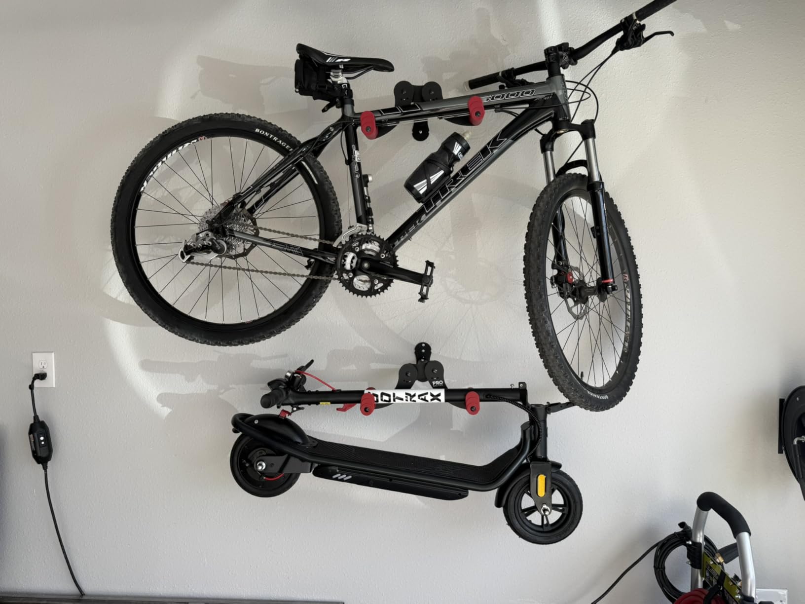 PRO BIKE TOOL Bike Wall Mount - Horizontal Indoor Bike Rack for 1 Bicycle - Bike Rack for Garage - Safe and Secure Bike Hook for Road, Mountain or Hybrid Bikes customer photo 1