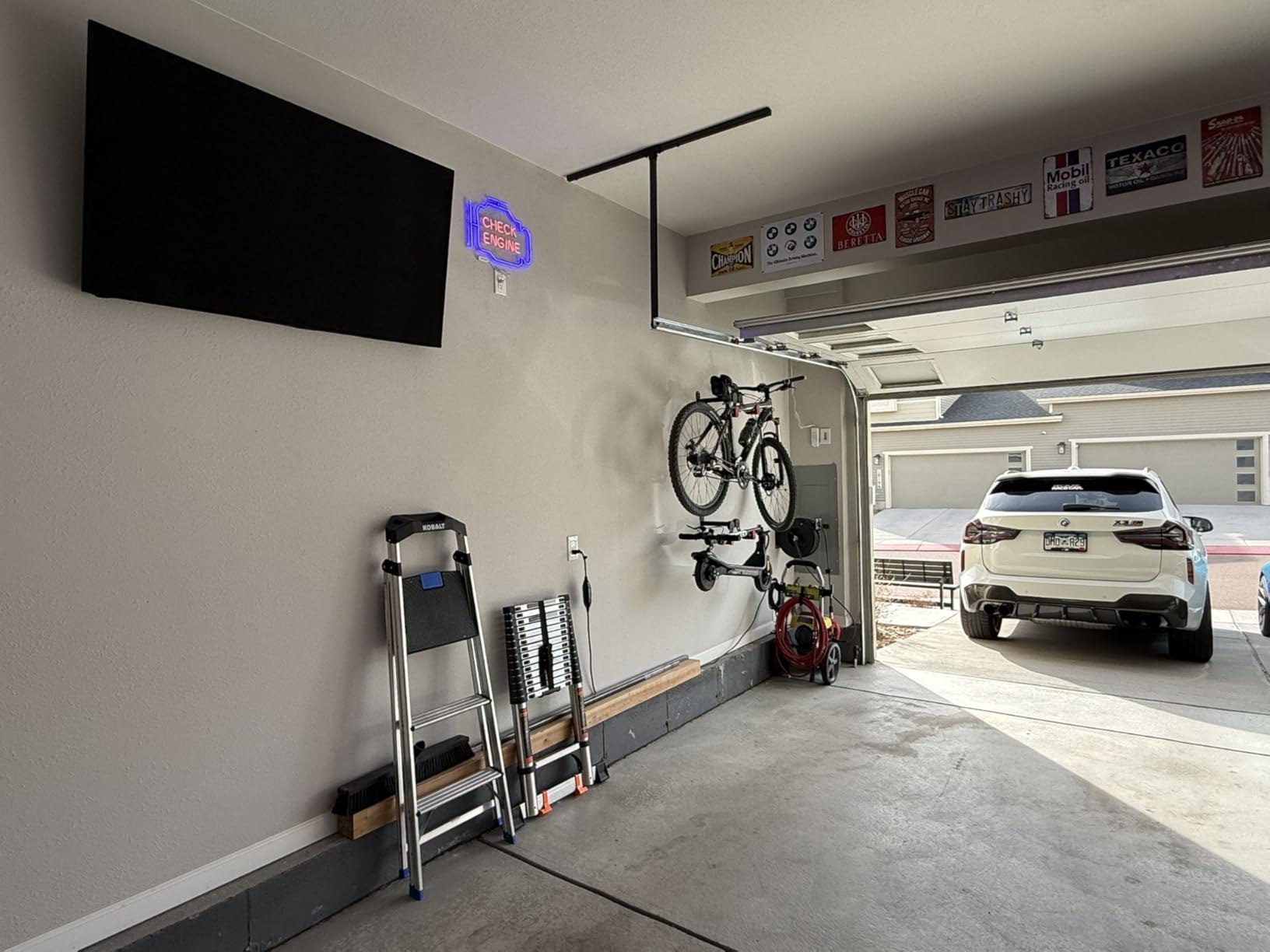PRO BIKE TOOL Bike Wall Mount - Horizontal Indoor Bike Rack for 1 Bicycle - Bike Rack for Garage - Safe and Secure Bike Hook for Road, Mountain or Hybrid Bikes customer photo 2
