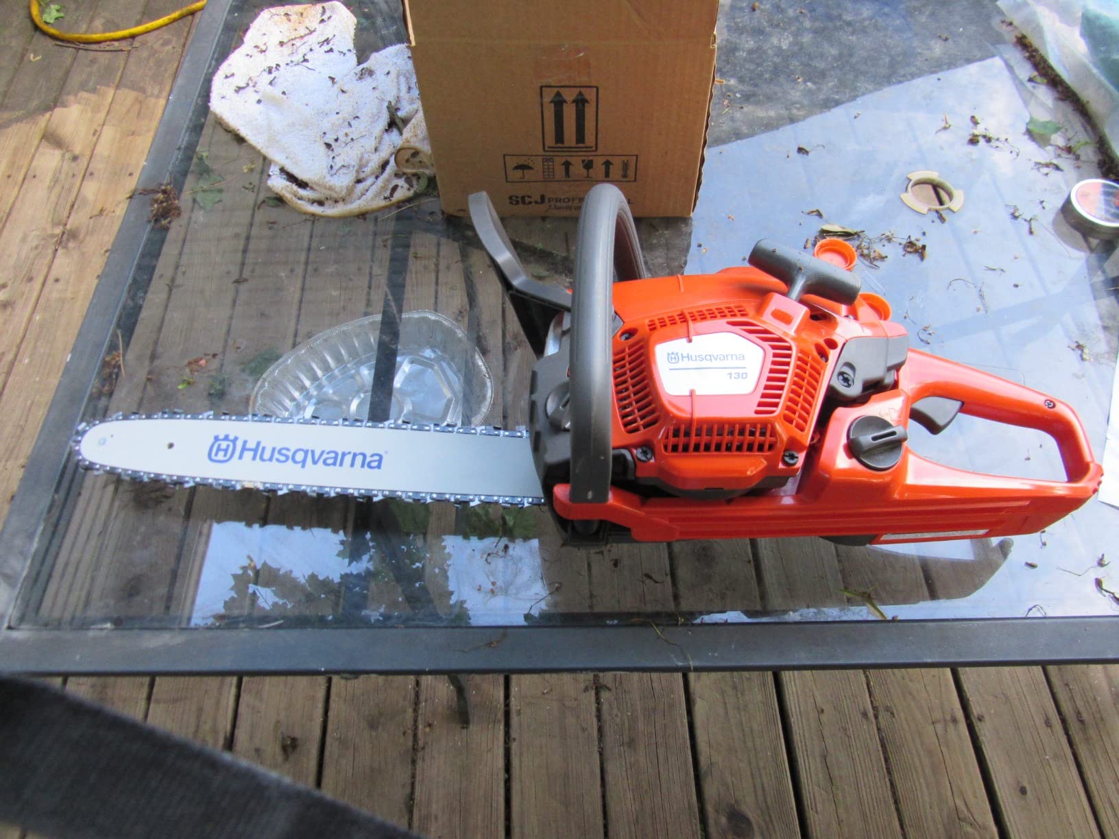 Echo CS-590-20AA 20 in. 59.8 cc Gas Chainsaw customer photo 2