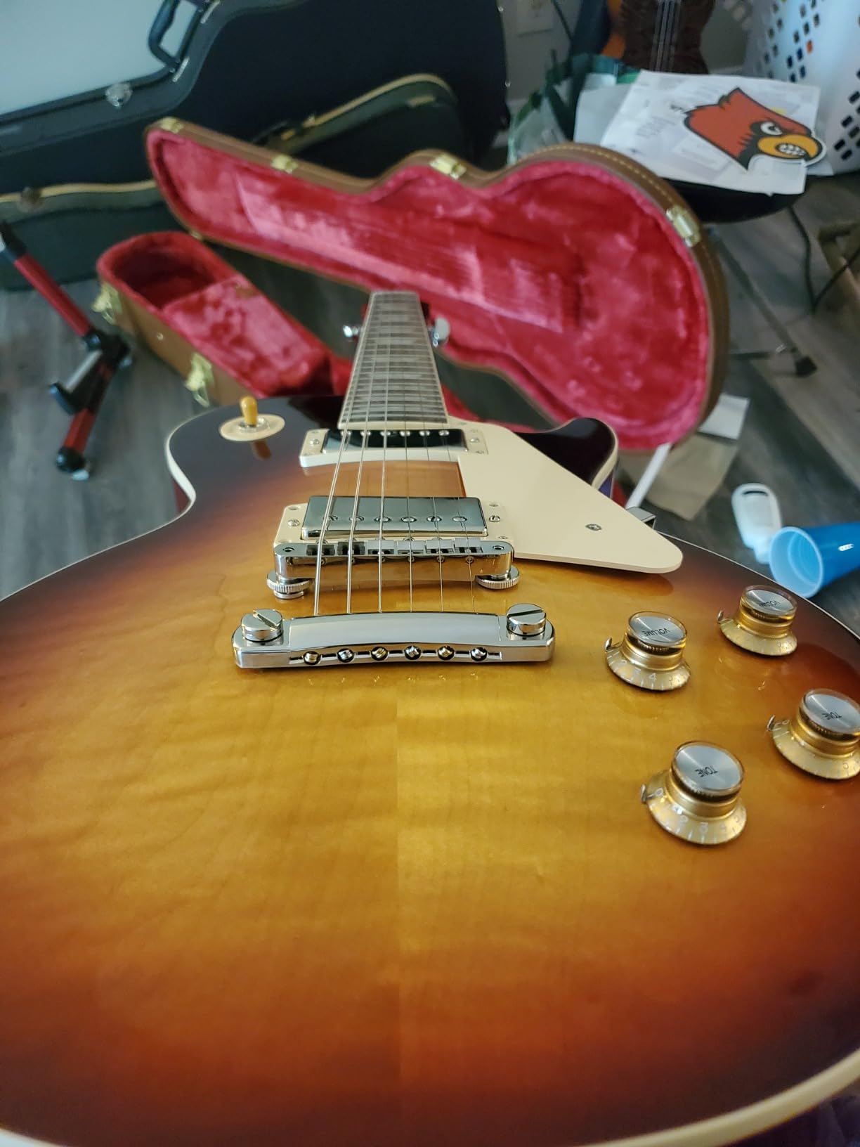 Gibson Les Paul Standard '60s Electric Guitar, Bourbon Burst customer photo 1