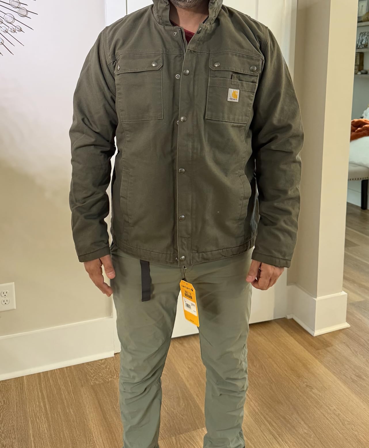 Carhartt Men's Washed Duck Bartlett Jacket customer photo 1