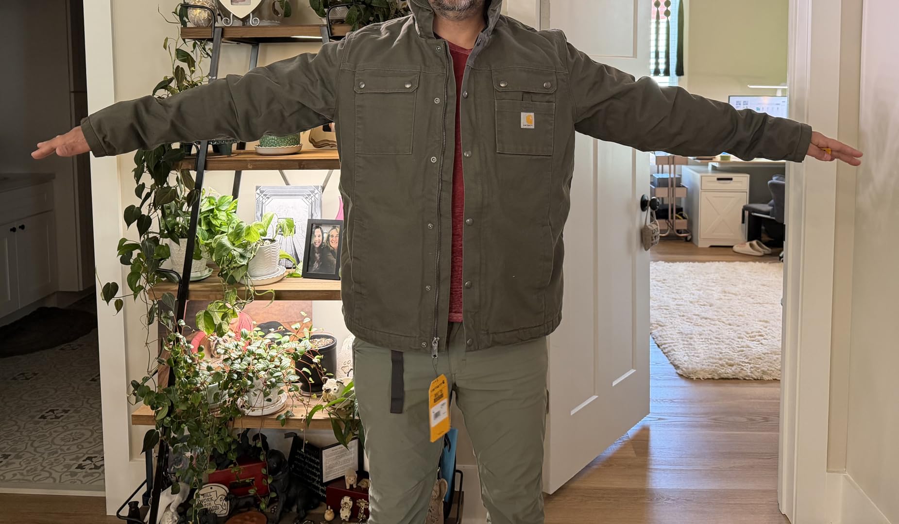 Carhartt Men's Washed Duck Bartlett Jacket customer photo 2