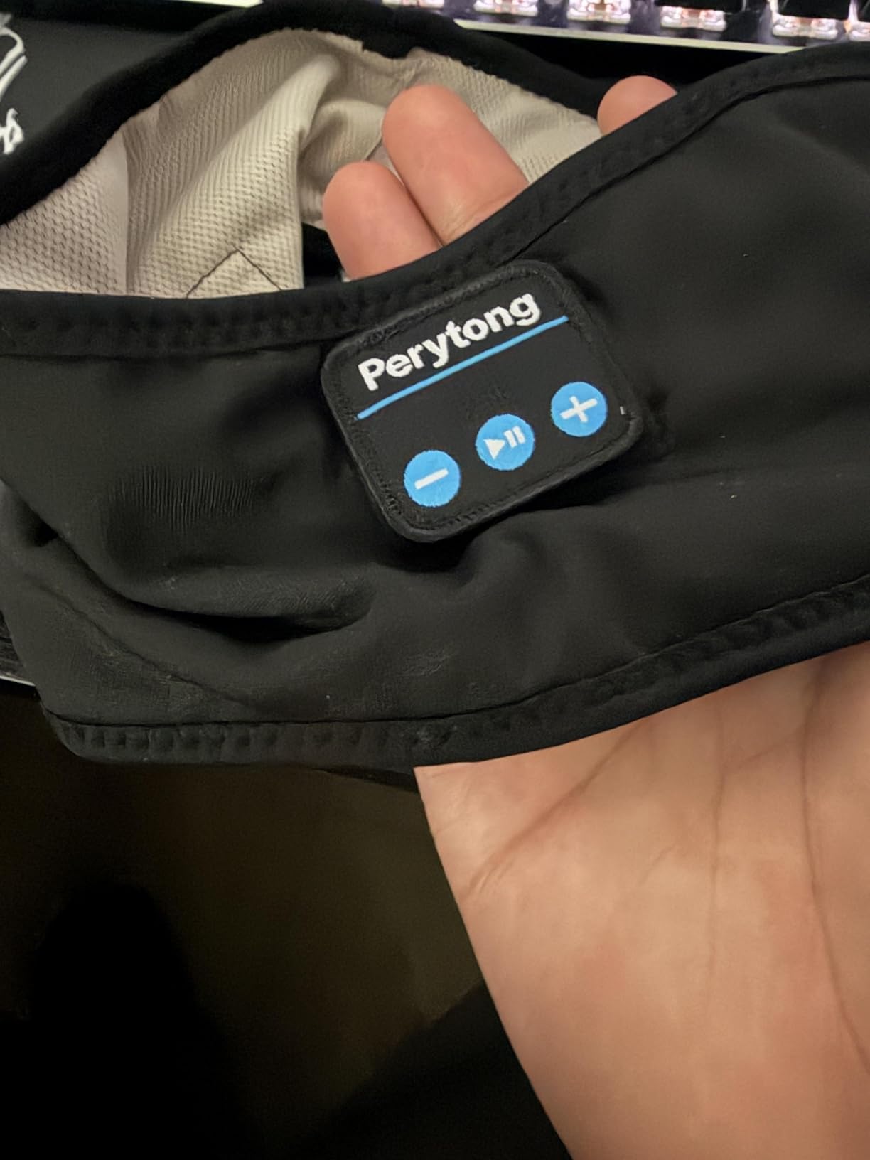 Perytong Sleep Headphones Wireless, Bluetooth Sports Headband Headphones with Ultra-Thin HD Stereo Speakers Perfect for Sleeping,Workout,Jogging,Yoga,Insomnia, Air Travel, Meditation customer photo 2