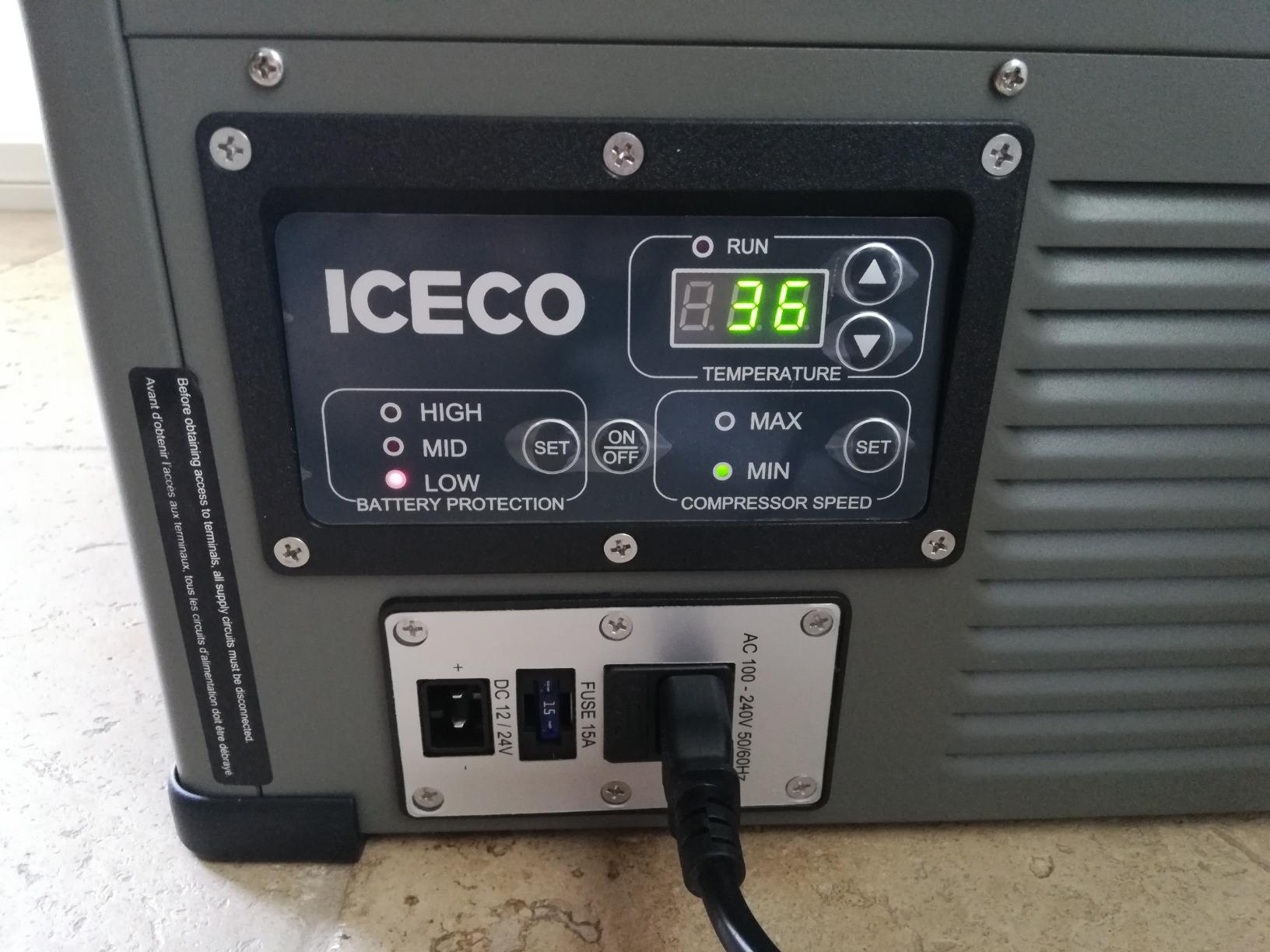 ICECO VL45 Portable Refrigerator with SECOP Compressor, 45Liters Platinum Compact Refrigerator, DC 12/24V, AC 110-240V, 0℉ to 50℉, Home & Car Use customer photo 2