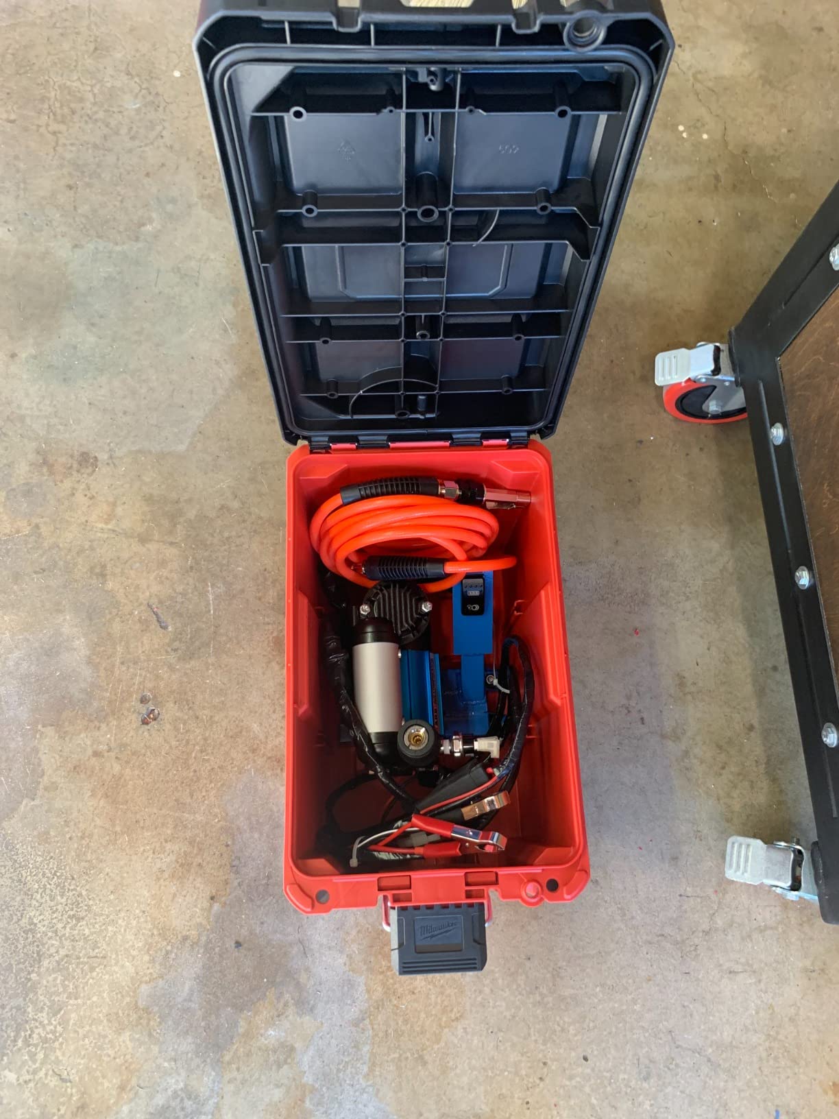 ARB Inflation Kit Air Compressor and Orange Air Hose Pump Up Kit with Quick Fitting Bundle On Board System, CKMA12 and 171302 Part Numbers customer photo 2