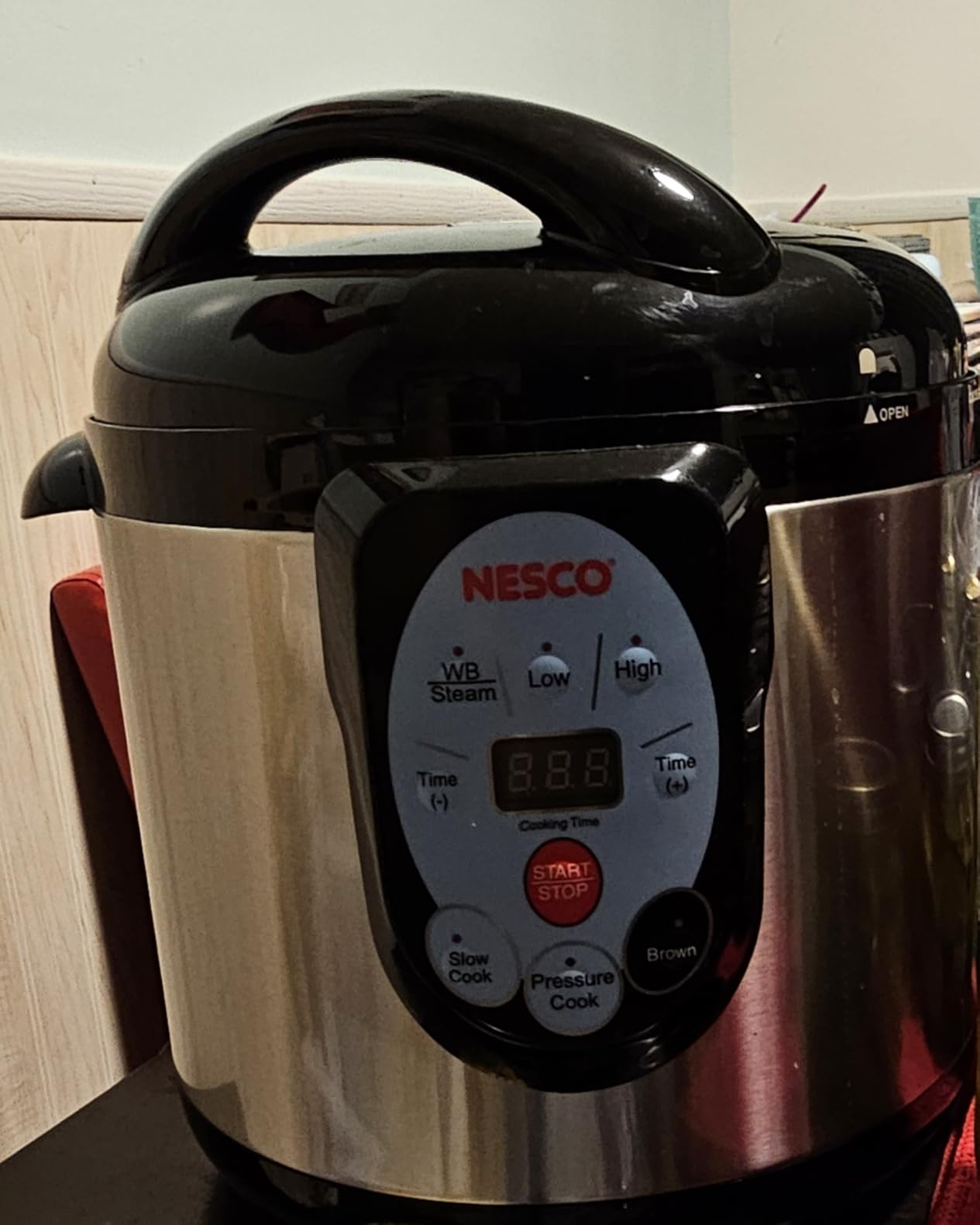Nesco NPC-9 Smart Electric Pressure Cooker and Canner, Stainless Steel, 9.5 Qt customer photo 1