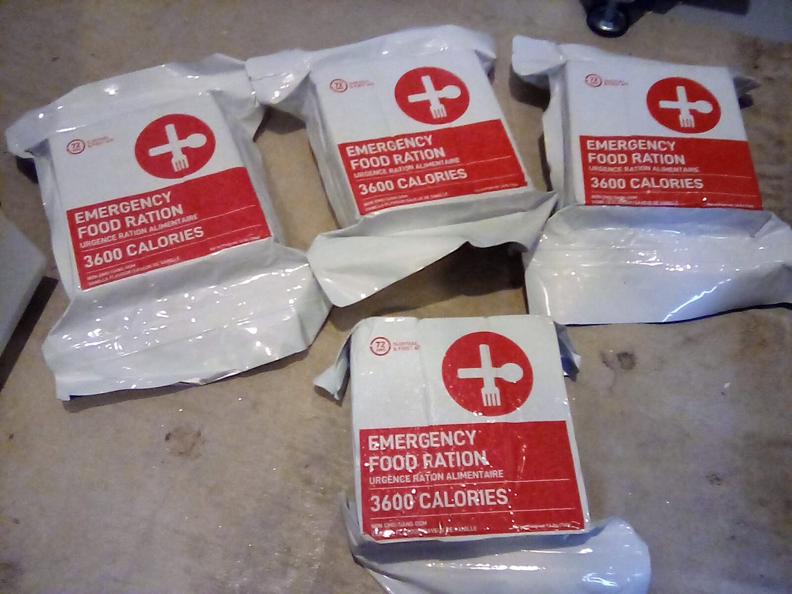 72 HRS Food Rations, Emergency Food Rations, Rations Emergency 3600 Calories for 72 Hours, 5 - Year Shelf Life, Emergency Food customer photo 1
