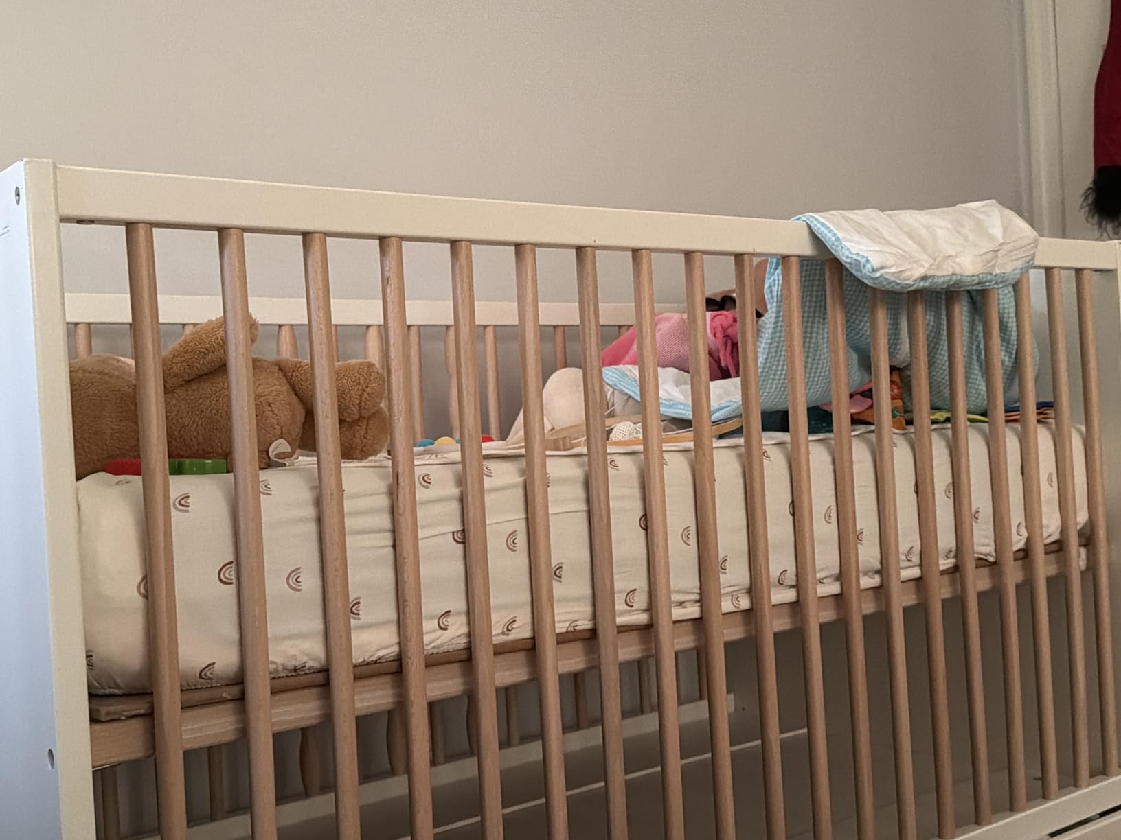 Dourxi Crib Mattress, Dual Sided Comfort Memory Foam Toddler Bed Mattress, Triple-Layer Breathable Premium Baby Mattresses for Infant and Toddler w/Removable Outer Cover customer photo 1