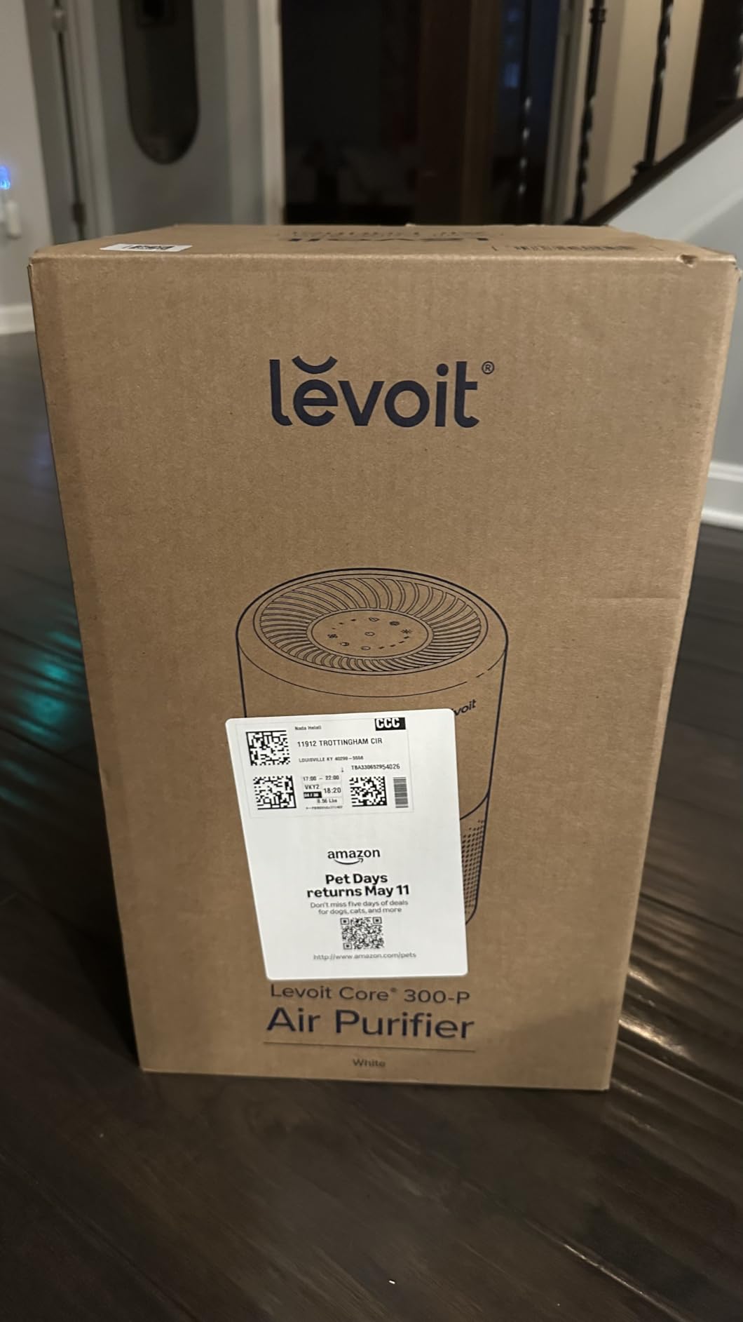 LEVOIT Air Purifier for Home Allergies Pet Hair in Bedroom, Covers Up to 1073 ft², Core300-P, White customer photo 2