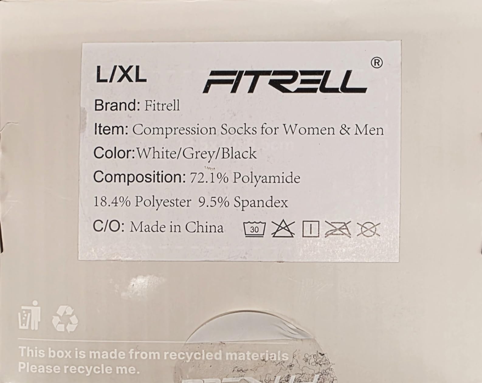 3 Pairs Compression Socks for Women and Men 20-30mmHg-Circulation Support Socks customer photo 2