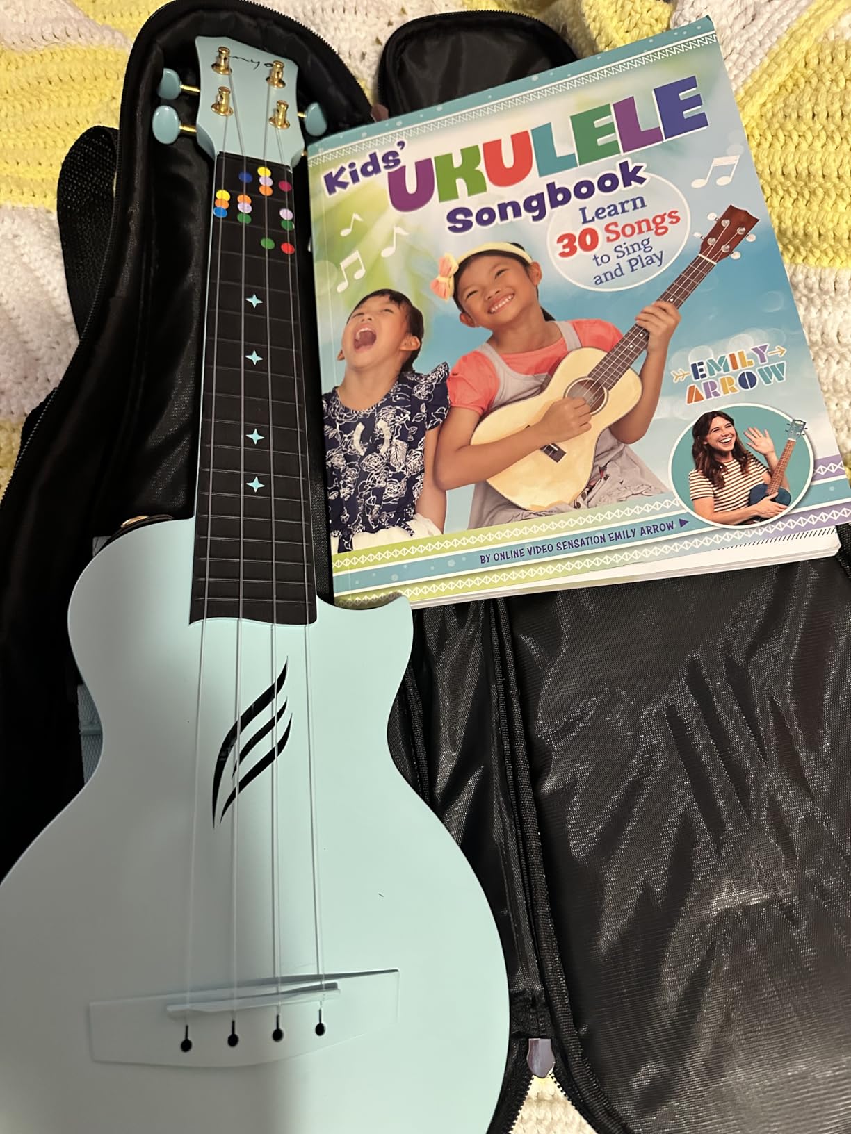 Enya Nova U Concert Ukulele 23 Inch Carbon Fiber - Waterproof Travel Ukulele for Beginners & Adult, Lightweight Durable Body with Beginner Kit (Case, Strap, Capo, Strings) customer photo 2