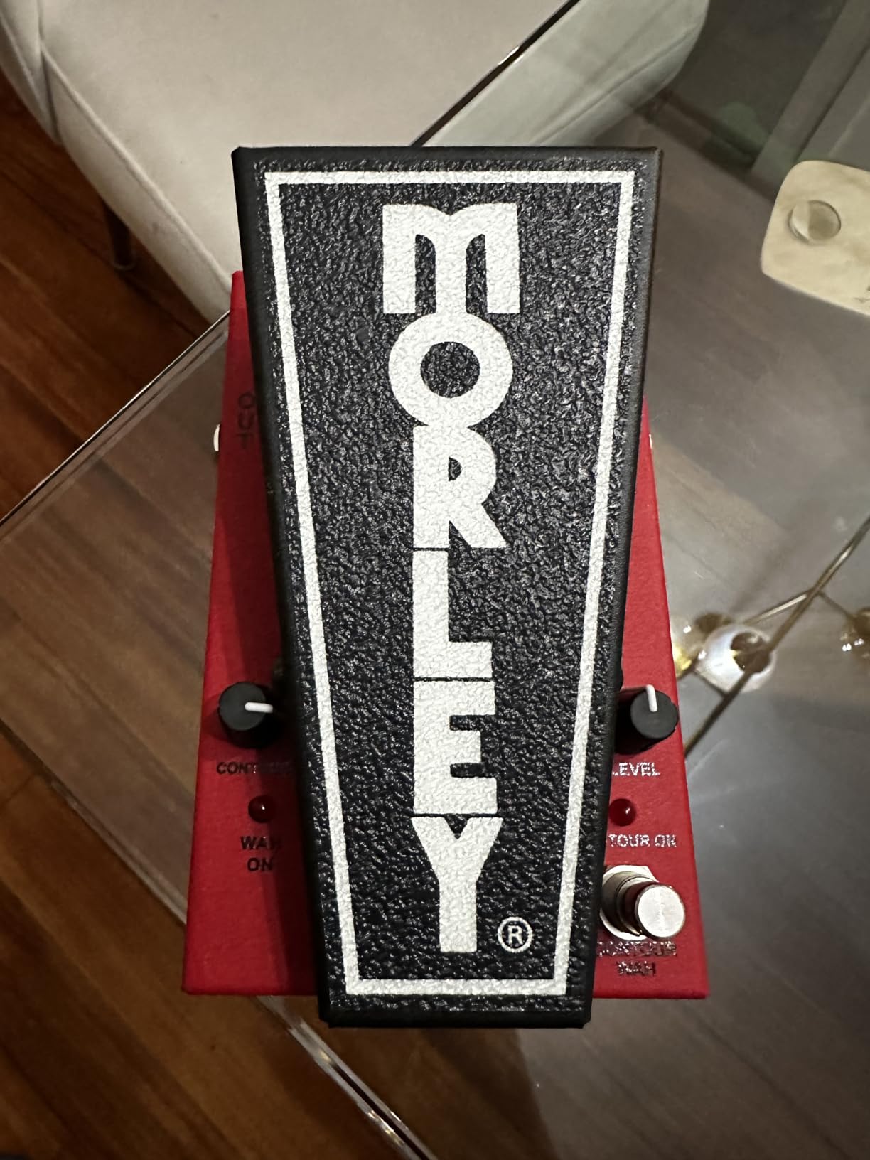 MORLEY 20/20 Bad Horsie Wah Guitar Effects Pedal, Red, MTBH2 customer photo 1