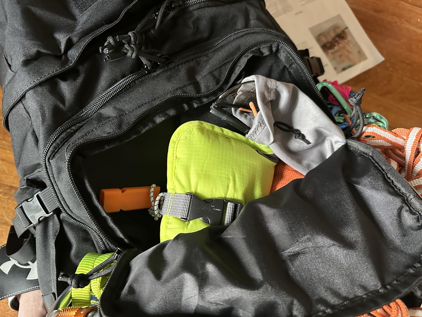 Mardingtop 75L Molle Hiking Internal Frame Backpacks with Rain Cover for Camping,Backpacking,Travelling(Black) customer photo 1