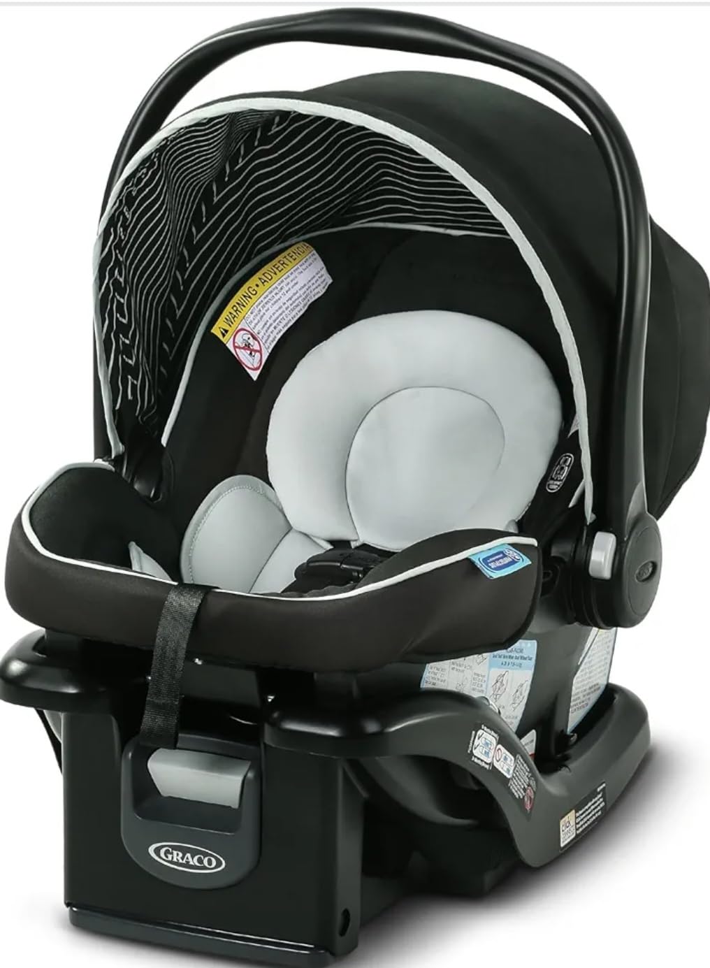 Graco SnugRide Lite LX Infant Car Seat, Lightweight Rear-Facing Seat for Babies 4-30 lb, 4-Position Adjustable Base, LATCH Installation customer photo 1