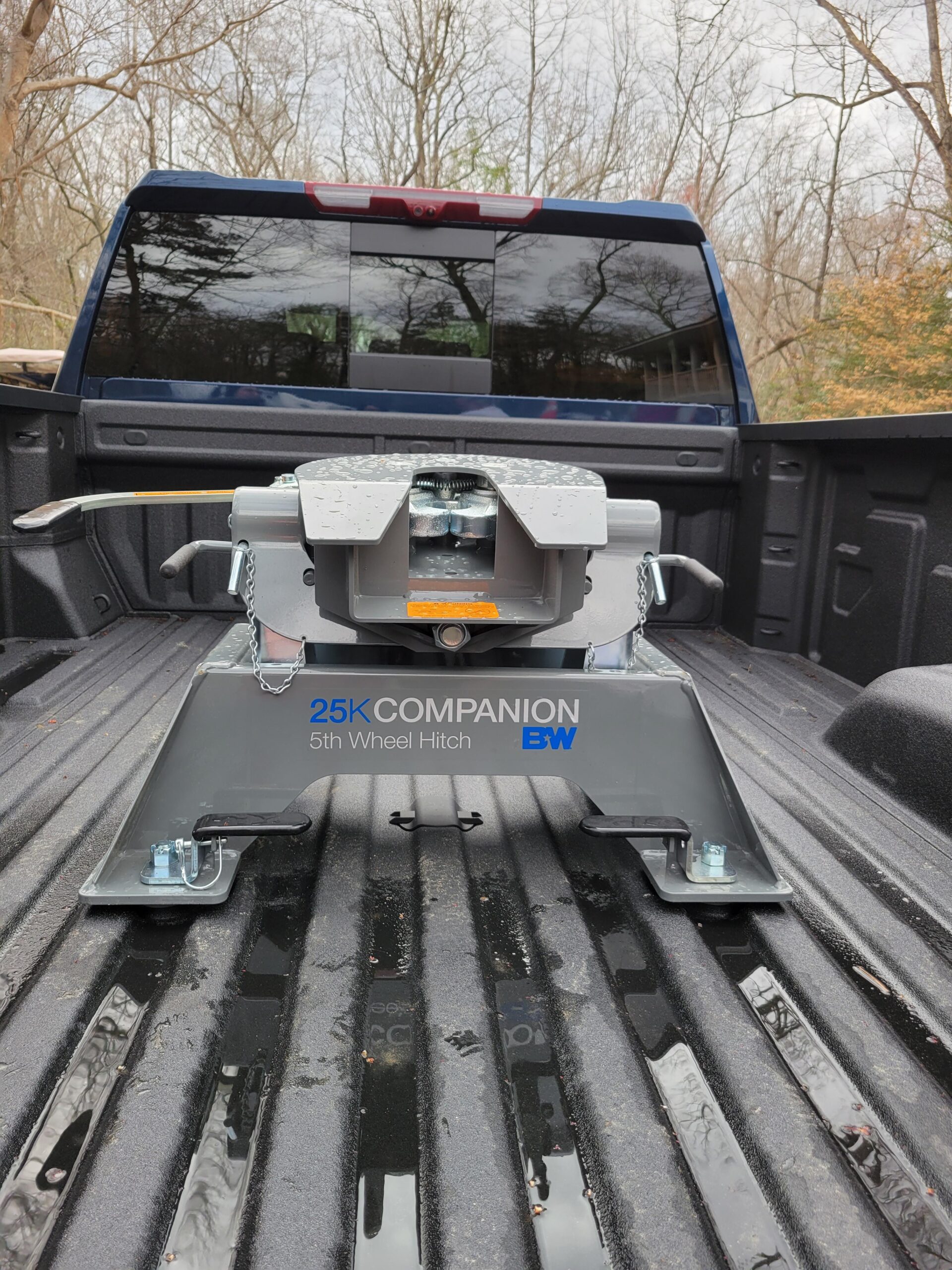 B&W Trailer Hitches 25K Companion OEM Fifth Wheel Hitch - Compatible with 2020-2026 Chevrolet/GM OEM Puck System - RVK3715 customer photo 2