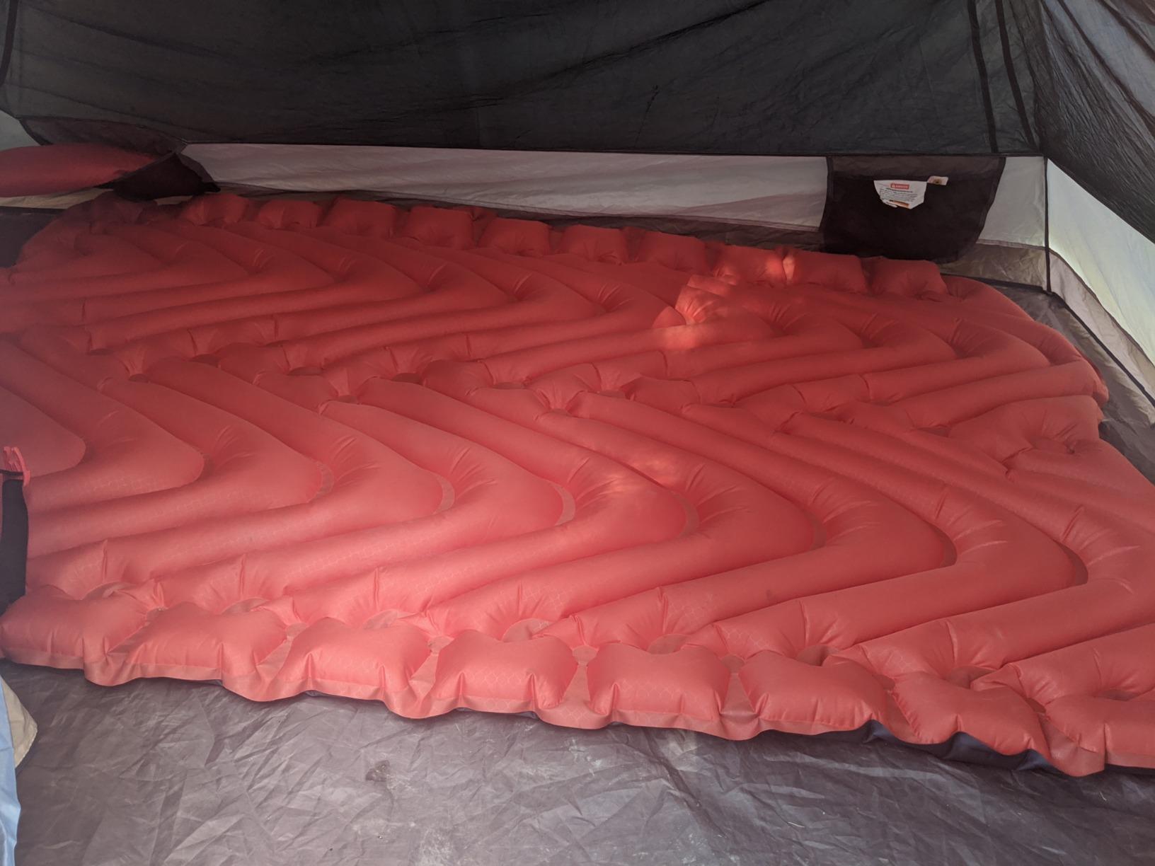 KLYMIT Insulated Double V Inflatable Sleeping Pad | Thick, Lightweight, Easy to Inflate, Foldable Air Bed for Camping & Backpacking customer photo 2