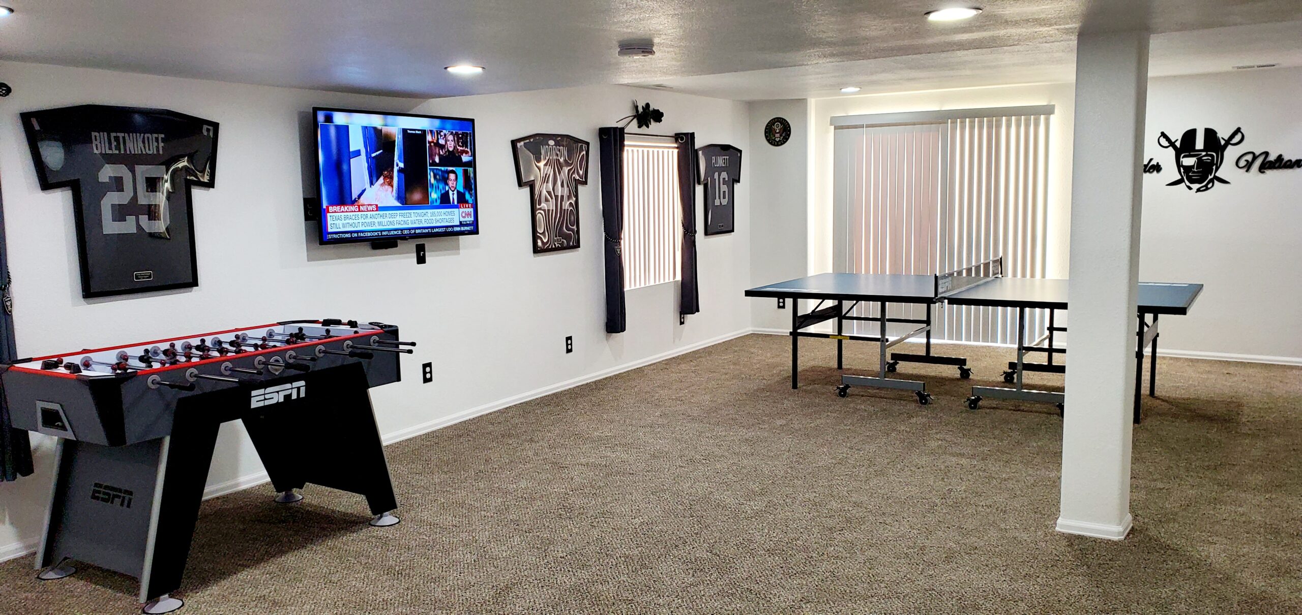 Hall of Games Foosball Tables Multiple Styles, Soccer with Durable & Stylish Designs with Tabletop Sports Soccer Balls, Perfect for Family Game Rooms customer photo 2