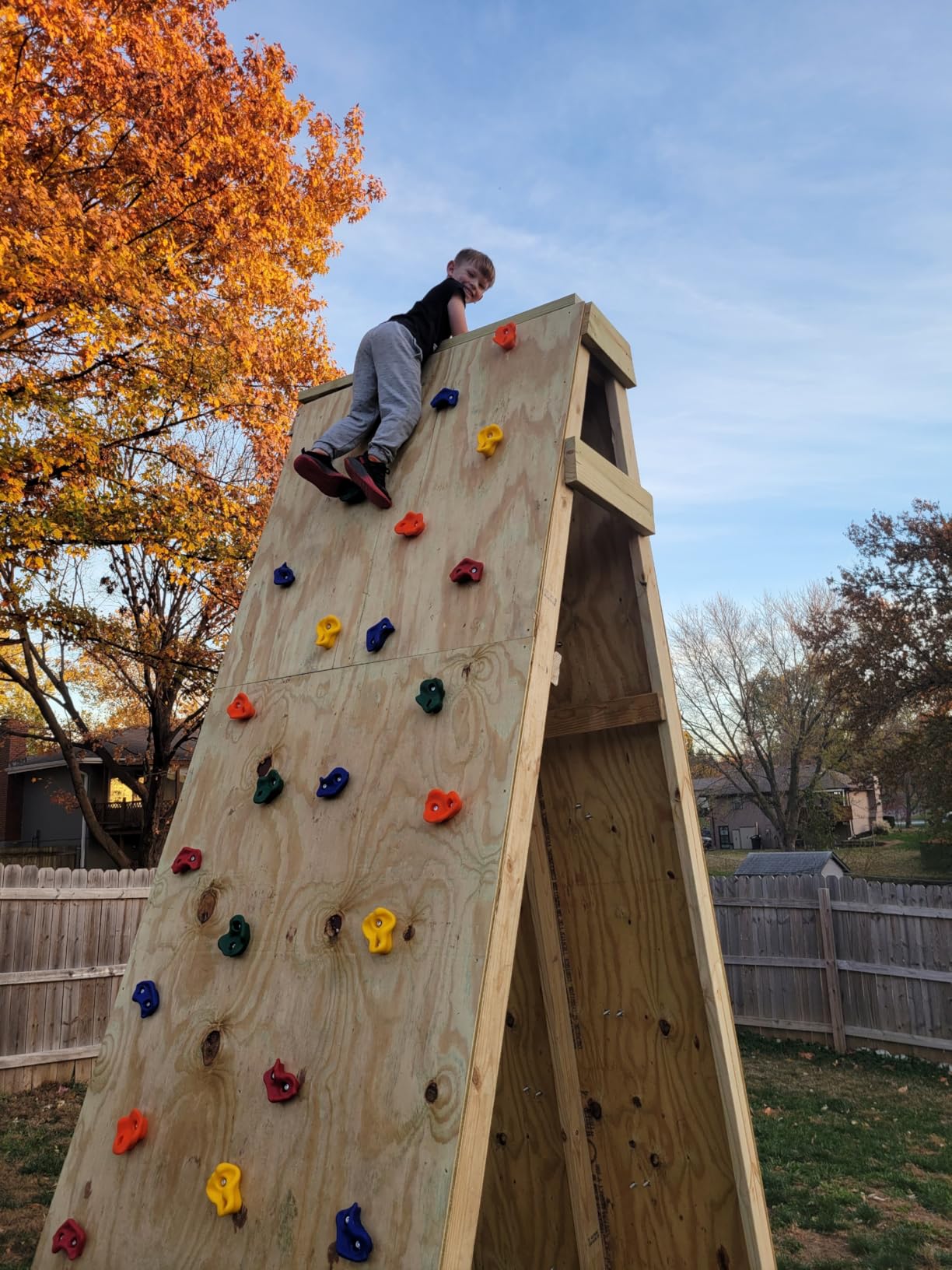SSBRIGHT Sets of 25 Multi-Colored Kids & Adults Large Rock Climbing Holds - Holds up to 440lbs with Secure Mounting Hardware customer photo 1
