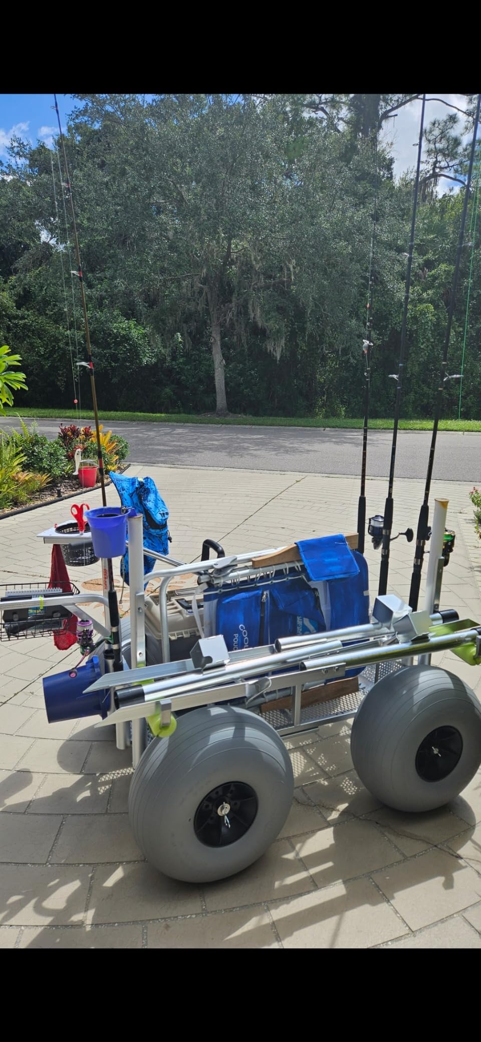 [2024 Upgraded] Exact Design Sand Spike with Bait Box,Protective Cap, Anodized Aluminum, Etched Measurements + Sand Flea Rake Holder (All in one Solution) customer photo 1