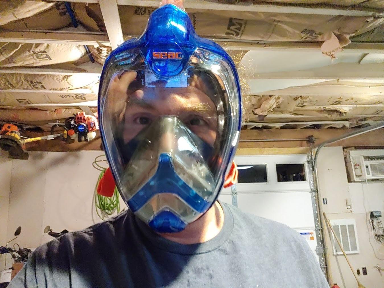 SEAC Magica Full Face Snorkeling Mask Comfortable for Smaller Faces customer photo 1