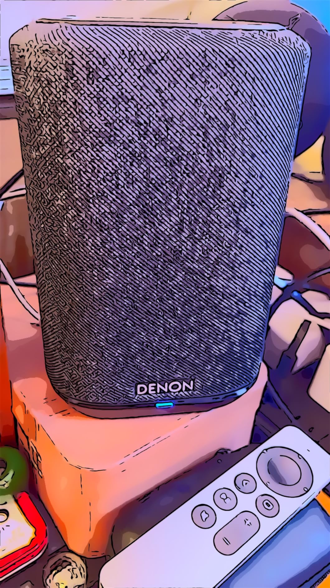 Denon Home 150 Wireless Smart Speaker - Compact Design, Wi-Fi and Bluetooth, HEOS Built-in, Alexa Built-in, Siri and AirPlay 2, Spotify Connect, Multi-Room Support customer photo 2