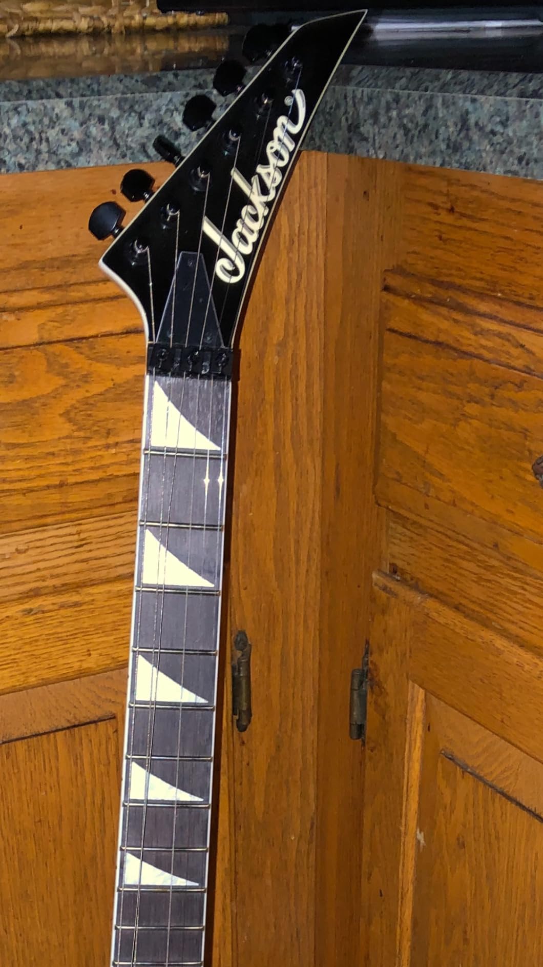 Jackson JS Series Dinky Arch Top JS32Q DKA Electric Guitar - Transparent Green Burst customer photo 2