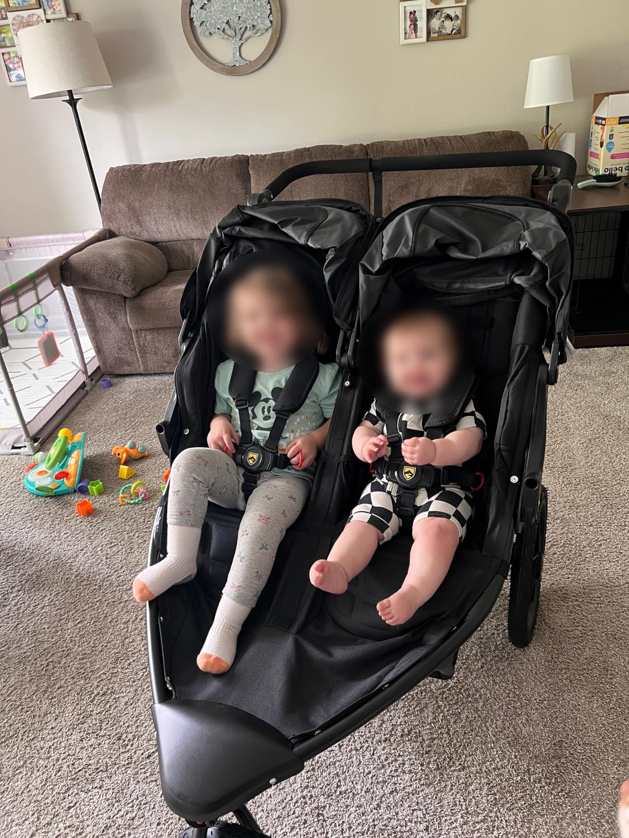 BOB Gear Revolution Flex 3.0 Duallie Jogging Stroller, Graphite Black customer photo 2