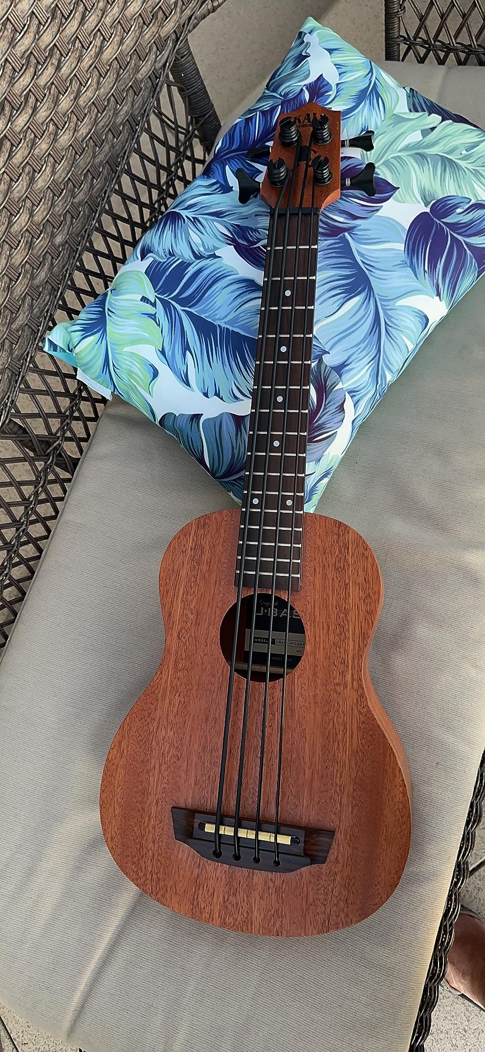 Kala Nomad Acoustic-Electric U-BASS customer photo 2