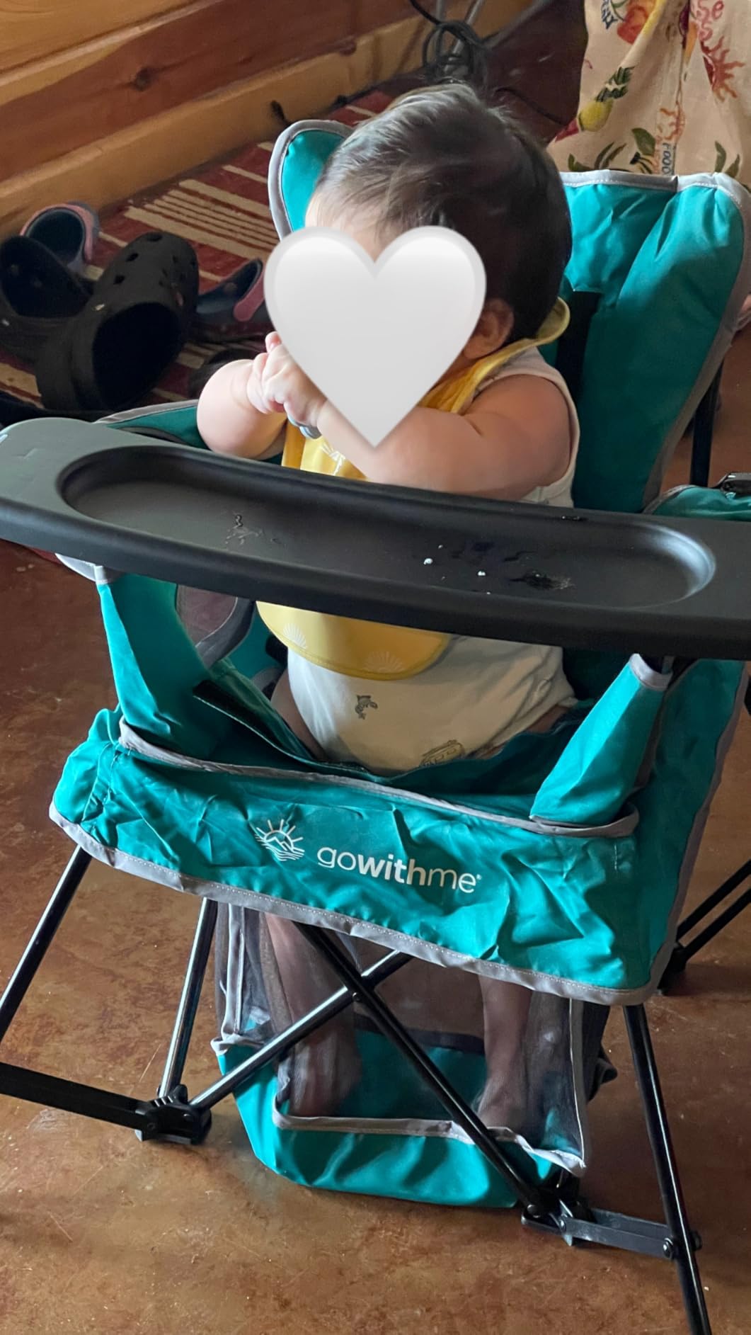 Baby Delight Go with Me Venture Portable Chair | Indoor and Outdoor | Sun Canopy | 3 Child Growth Stages | Carbon Camo customer photo 1