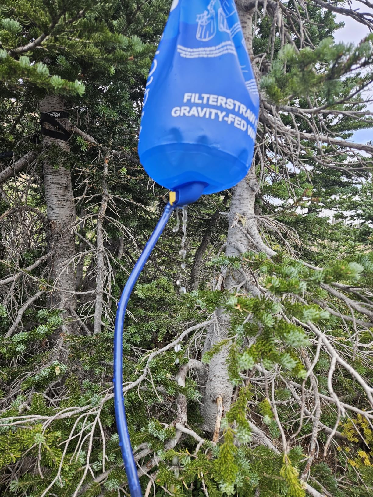 Waterdrop Gravity Water Filter Straw, Camping Water Filter, 0.1 Micron | Survival Water Purifier for Hiking, Backpacking & Emergency Preparedness, Multi-Stage Filter with 1.5 Gallon Water Bag customer photo 2
