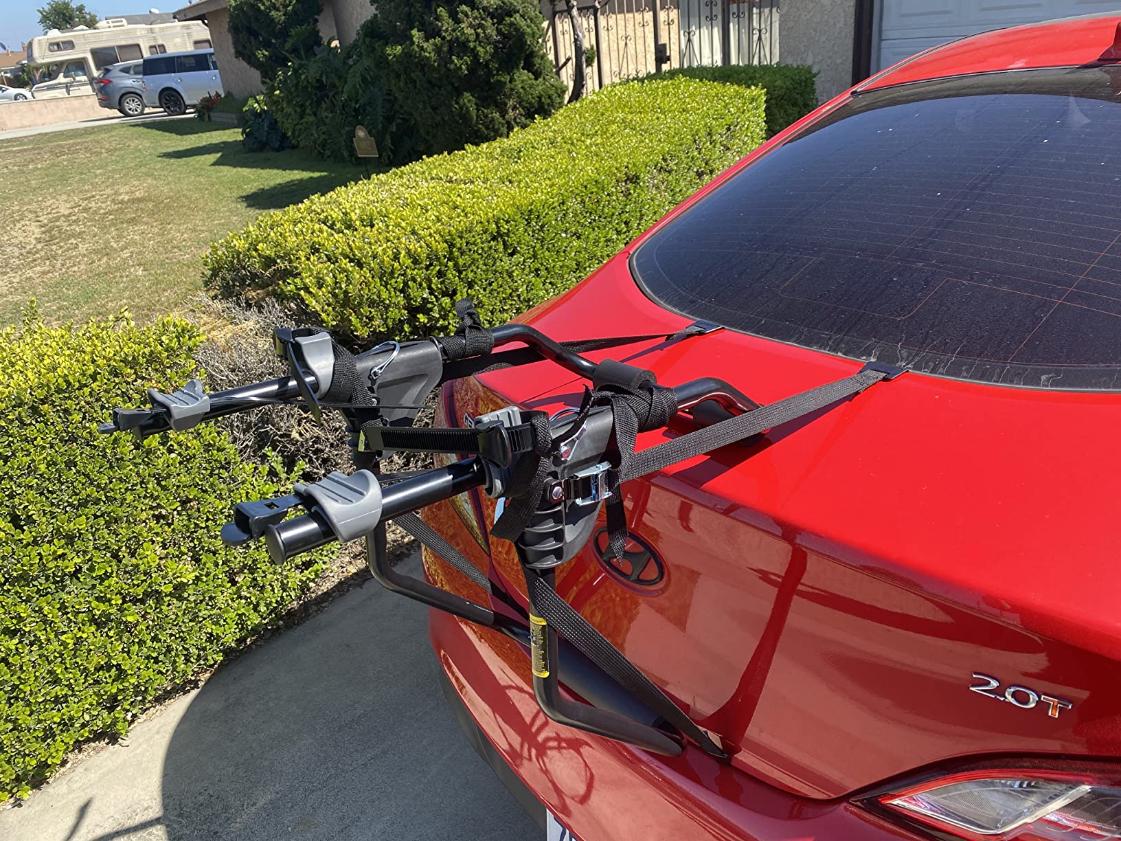 Saris Guardian Trunk Bike Rack - No-Hitch Bicycle Carrier for Car, Sedan, Hatchback, SUV, Van customer photo 1