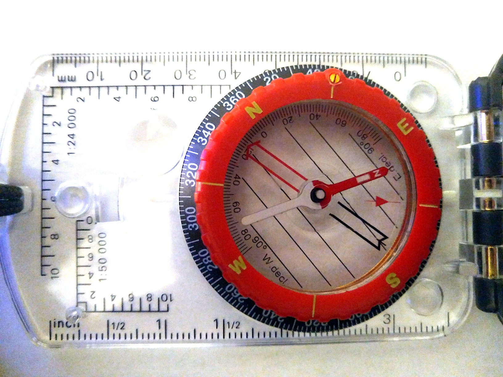 Boy Scout Sighting Compass - Adjustable Declination Mirror, Compass Base Plate, Orienteering & Hiking Navigation - Military Grade, Backpacking & Camping Tool customer photo 1