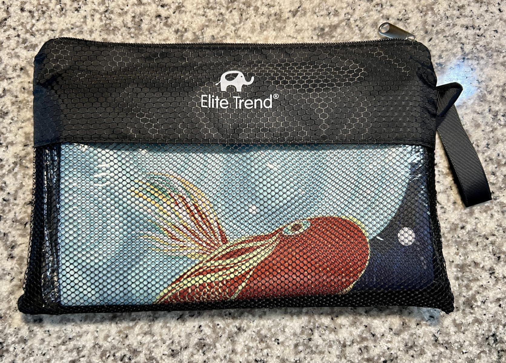 Elite Trend Microfiber Beach Towel for Adults with Bag - Extra Large 78x35 inch Lightweight Sand Free Quick Dry Towel for Travel, Swimming, Yoga, Camping (Sea Turtle) customer photo 1