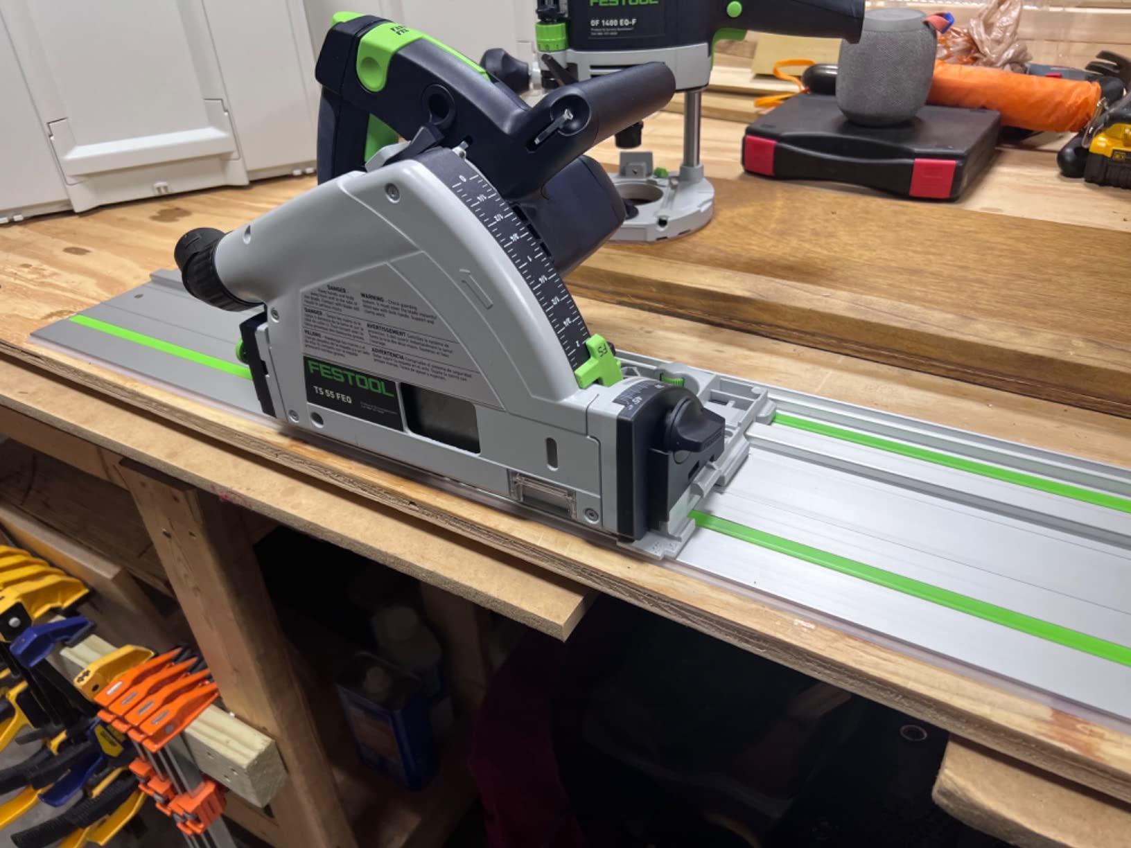 Plunge-Cut Track Saw TS 55 FEQ-F-Plus-FS with 55-Inch (1400mm) Guide Rail customer photo 1
