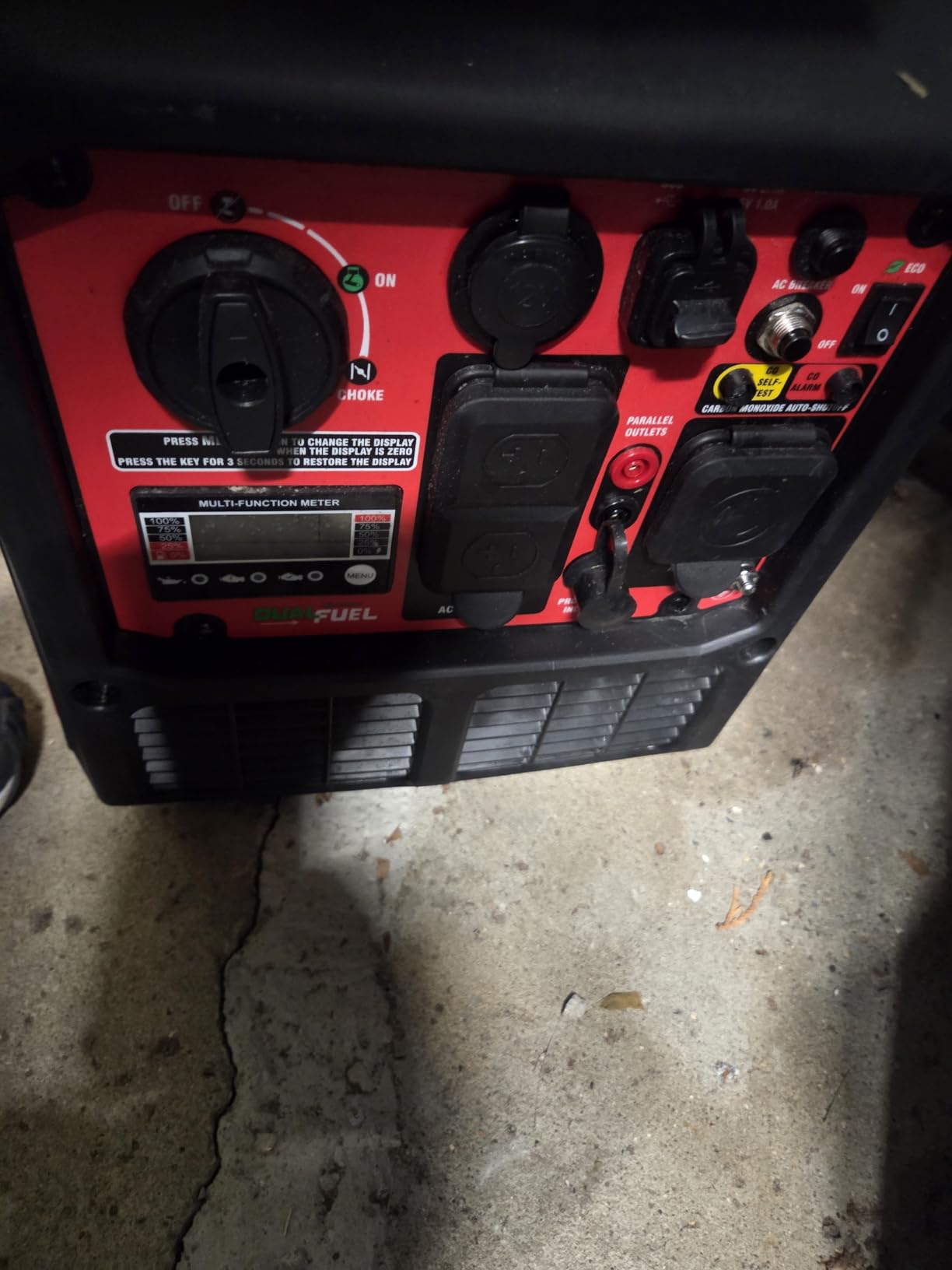 PowerSmart 2500 Watt Portable Inverter Generator, 79.8cc Gas Powered Engine with 5.5H Long Runtime, Ultra Quiet Small Generator for Camping, RV, Home Power Outage and Outdoor Emergency customer photo 2