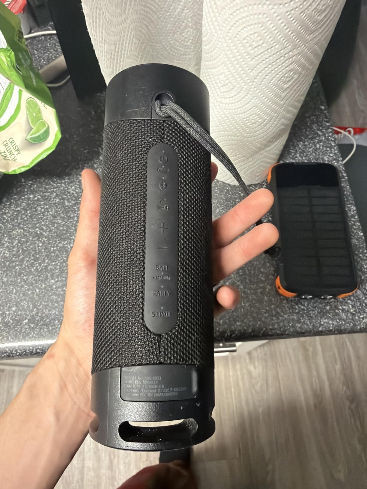 Sony SRS-XB23 - Super-Portable, Powerful and Durable, Waterproof, Wireless Bluetooth Speaker with Extra BASS customer photo 2