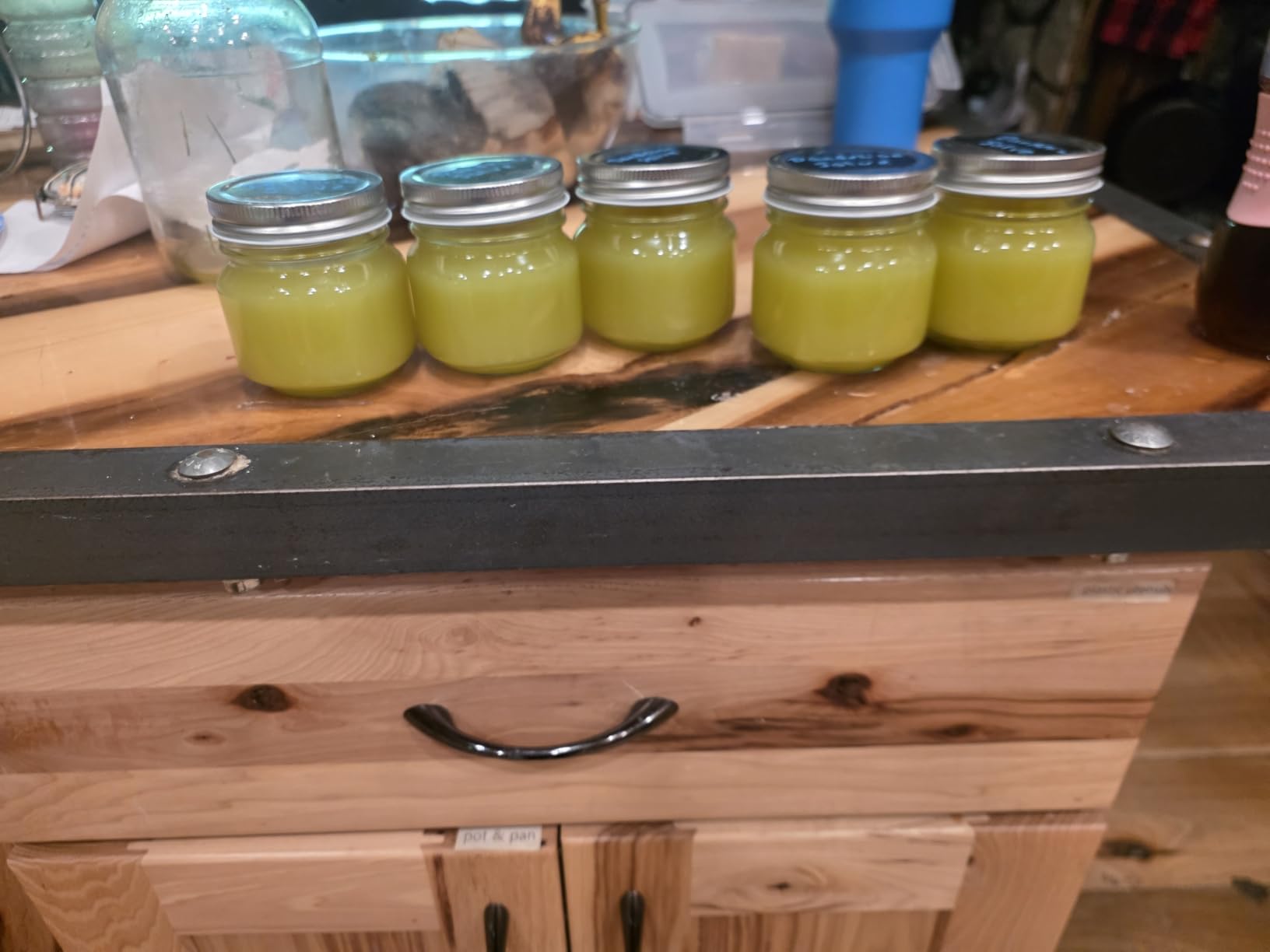 Mason Jars 8 oz 30 Pack- Small Mason Jars With Silver Lids -1/4 Quart Canning Jars| Storage Glass Jars With Lids For Jelly, Jam, Honey, Pickles - Spice Glass Jars - With 30 Chalkboard Labels customer photo 1