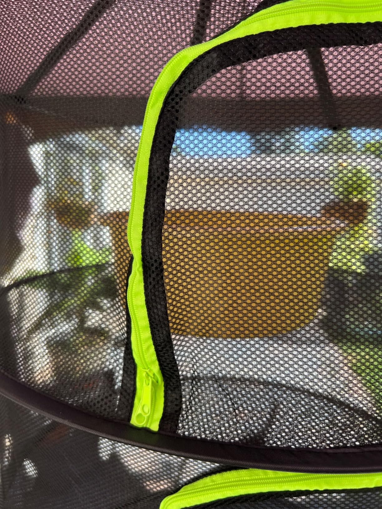 6 Tier Black Mesh Zippered Herb Drying Rack Hanging Dryer Dry Net with Pruning Shear for Hydroponics customer photo 2