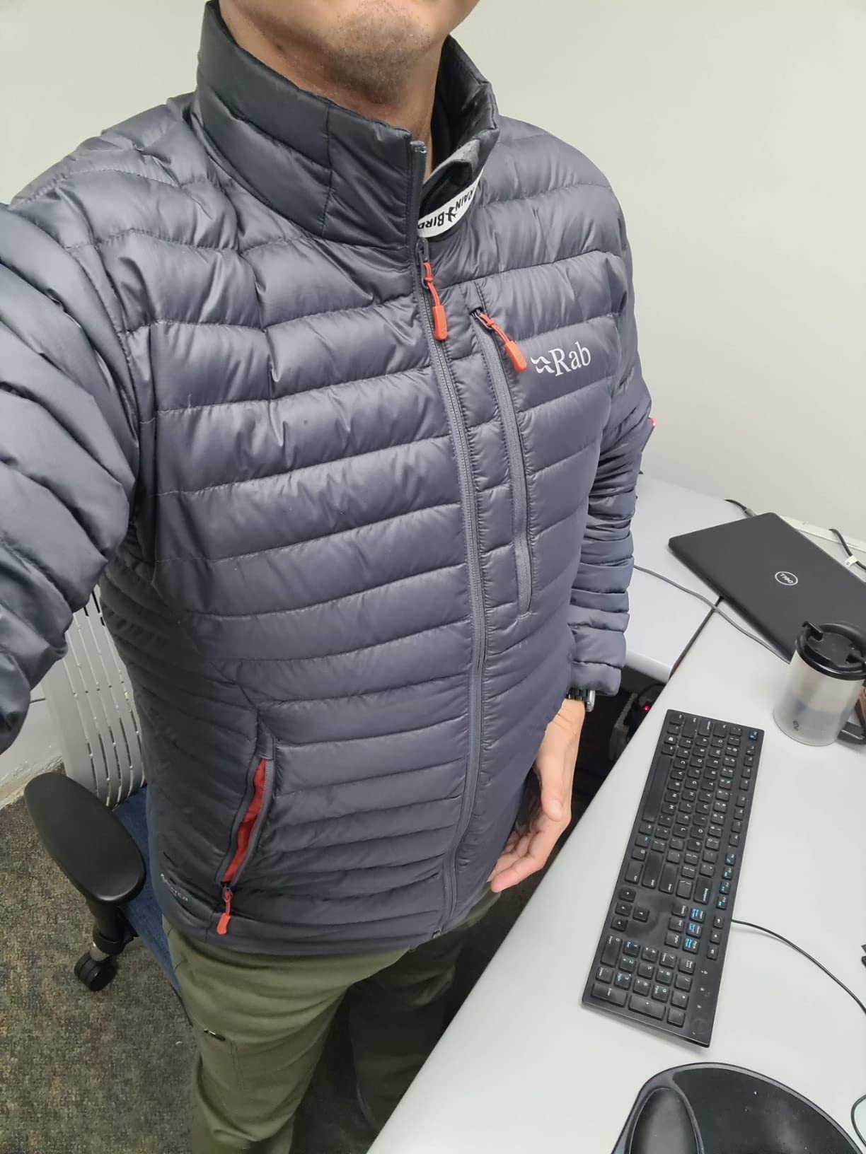 Men's Microlight Jacket - 700-Fill Down Hooded Puffer Coat for Hiking, Climbing, & Skiing customer photo 1