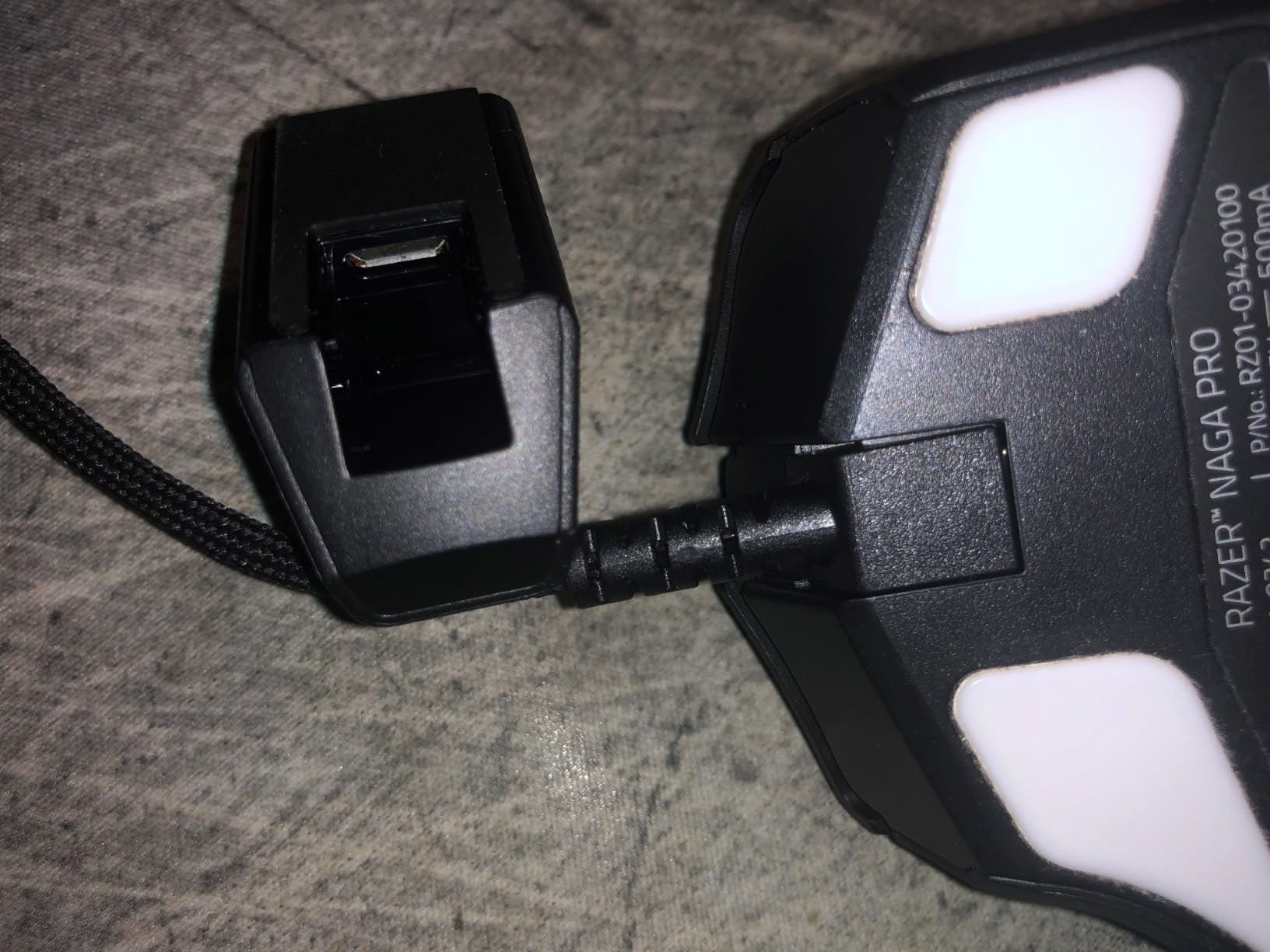 Razer Naga Pro Wireless Gaming Mouse: Interchangeable Side Plate w/ 2, 6, 12 Button Configurations - Focus+ 20K DPI Optical Sensor - Fastest Gaming Mouse Switch - Chroma RGB Lighting customer photo 1